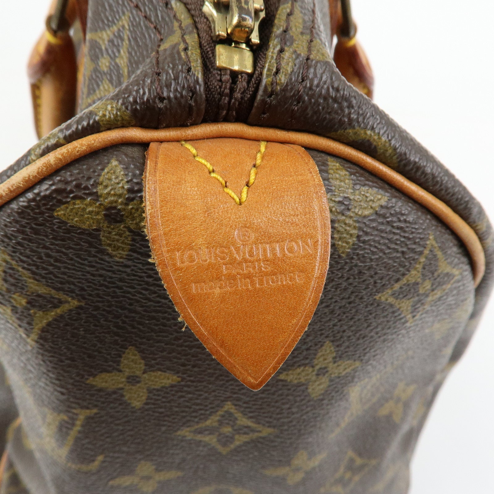 Louis Vuitton Monogram Speedy 30 Boston Bag Hand Bag Brown M41526
