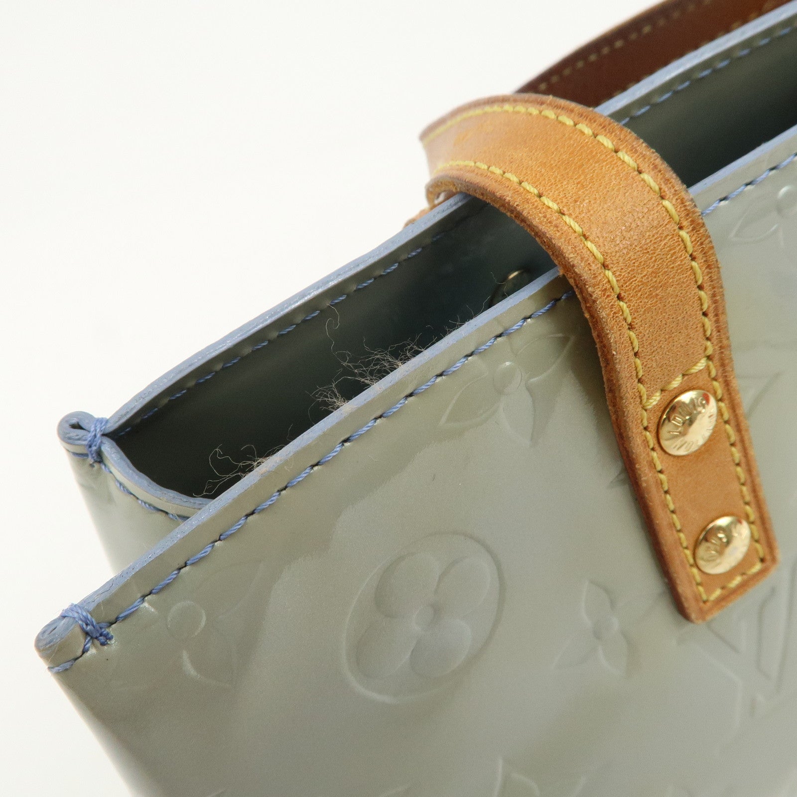 Louis Vuitton Monogram Vernis Set Of 2 Hand Bag M91088/M91220