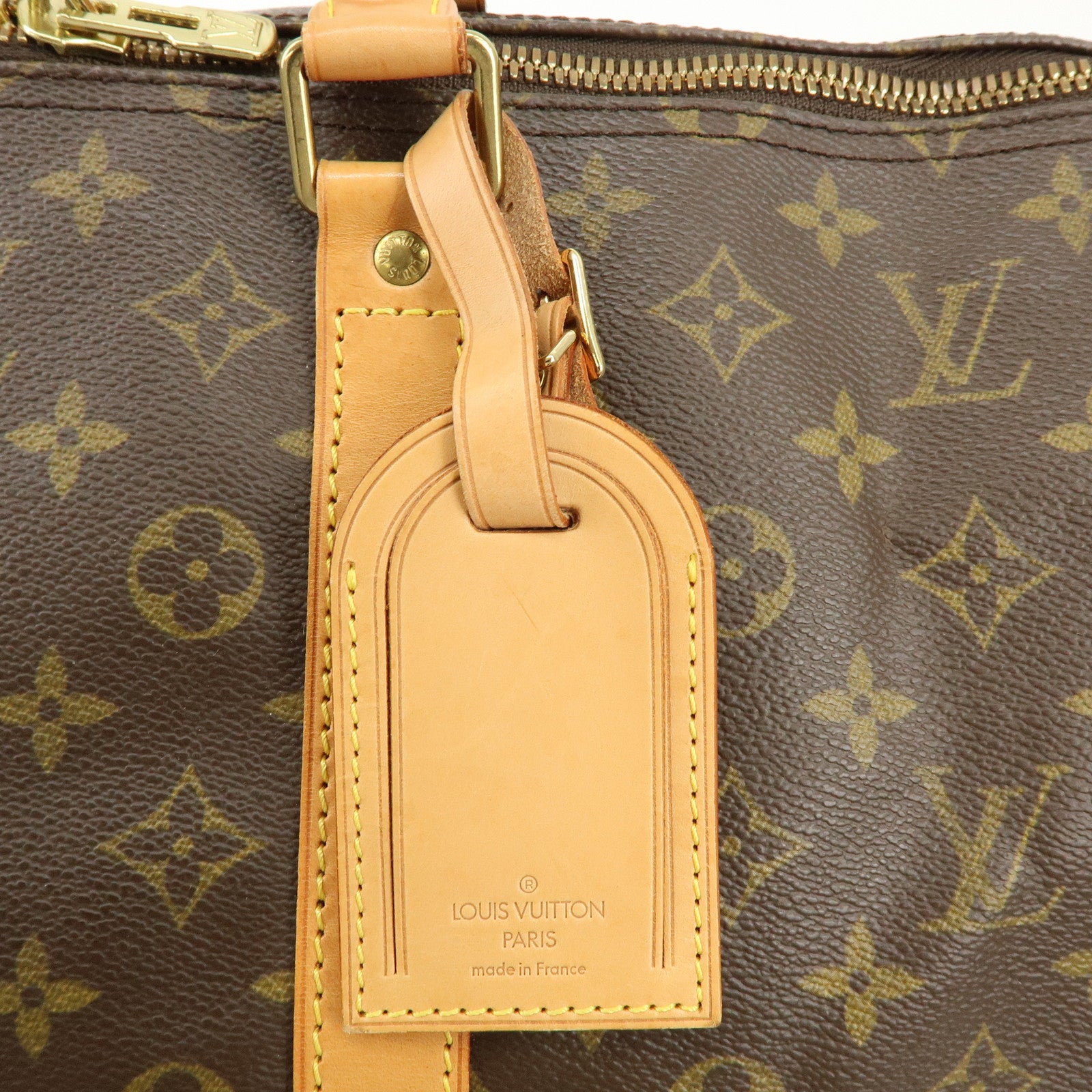 Louis Vuitton Monogram Keep All Bandouliere 55 Boston Bag M41414