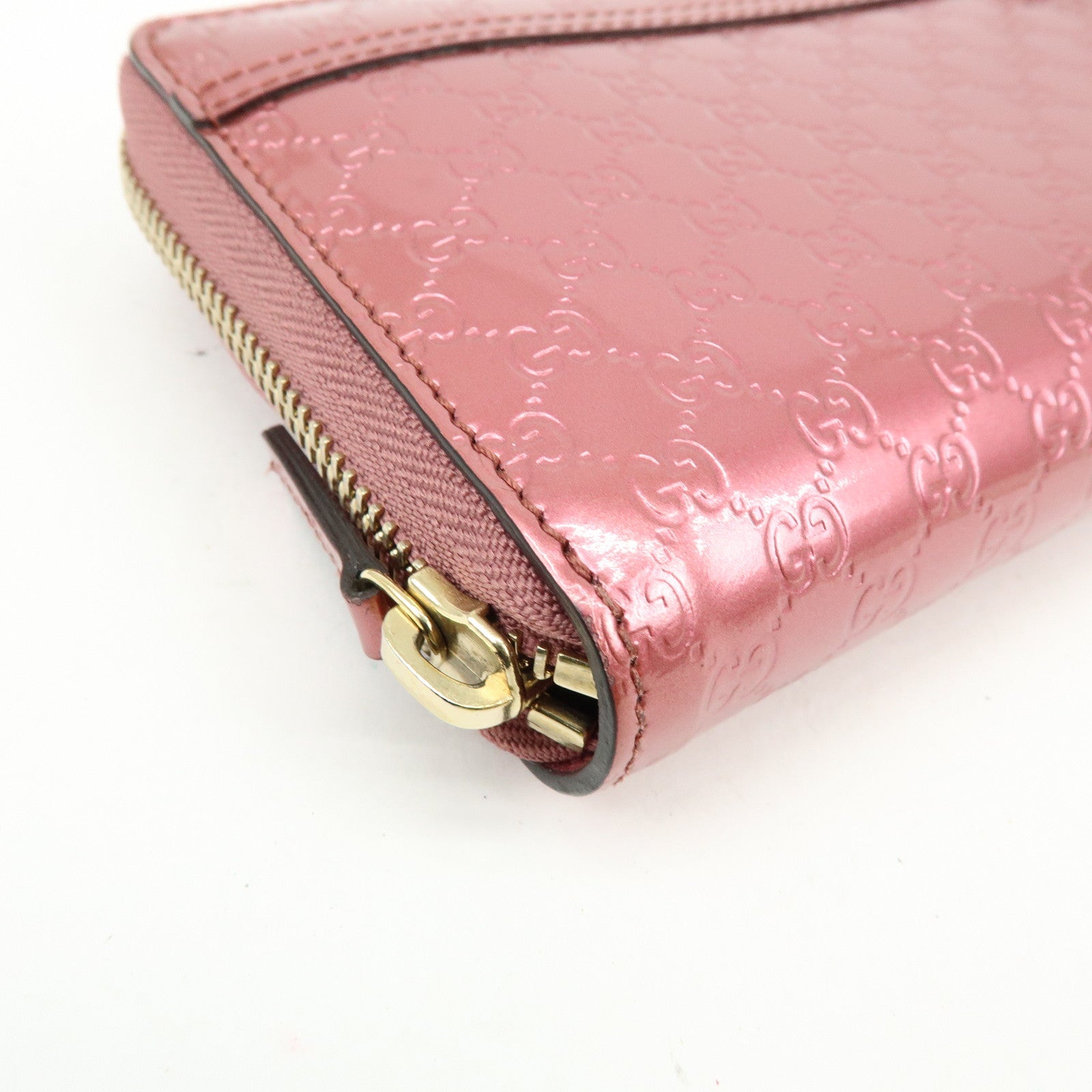 GUCCI Interlocking G Lovely Heart Microguccissima Wallet 307997