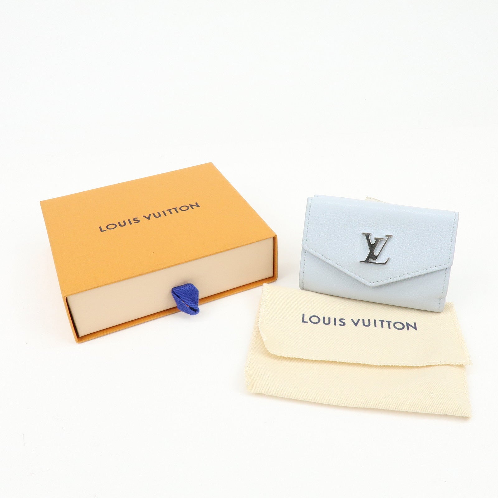 Louis Vuitton Portefeuille Lockmini Taurillon Leather Wallet M83650