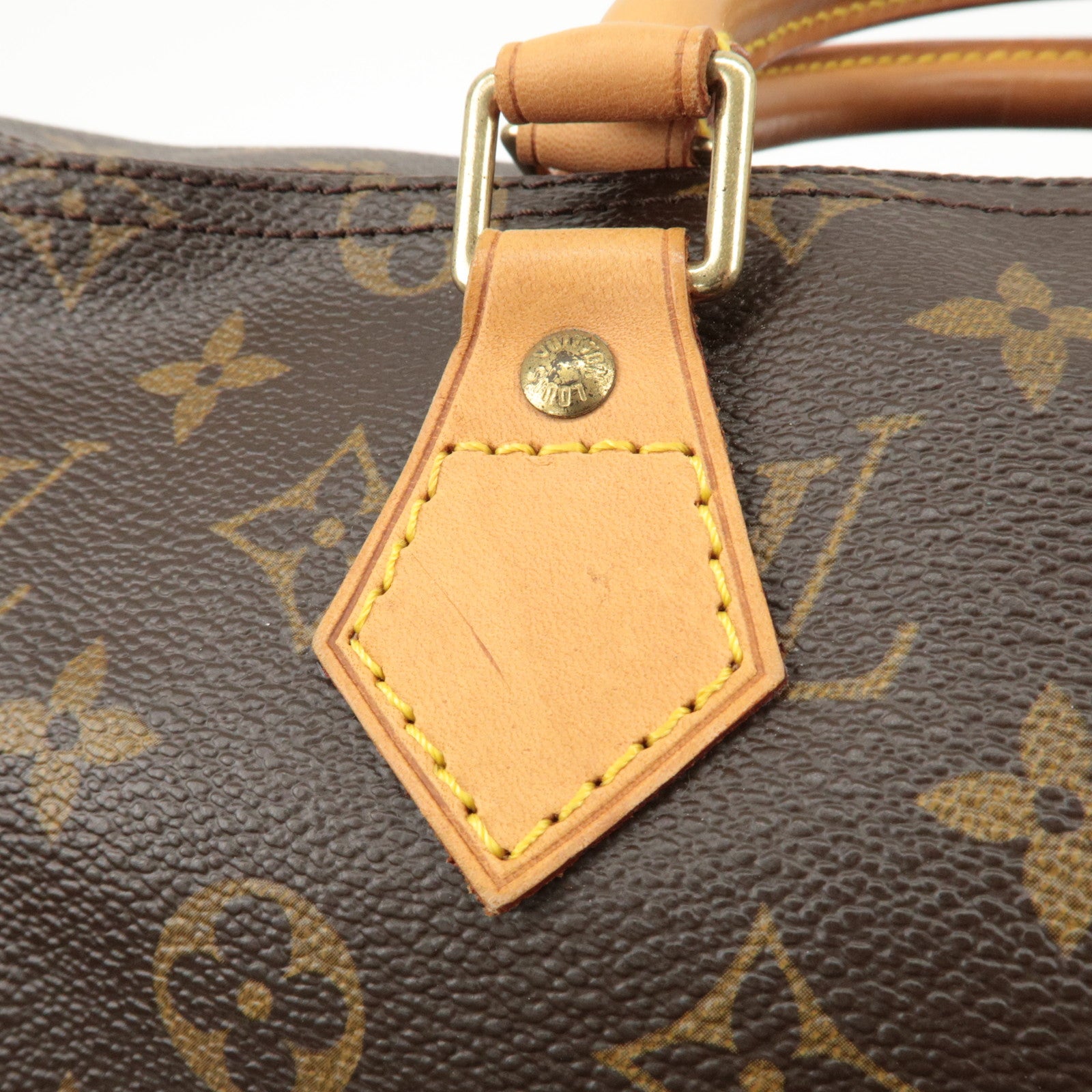 Louis Vuitton Monogram Speedy 35 Boston Bag Hand Bag M41524 Used