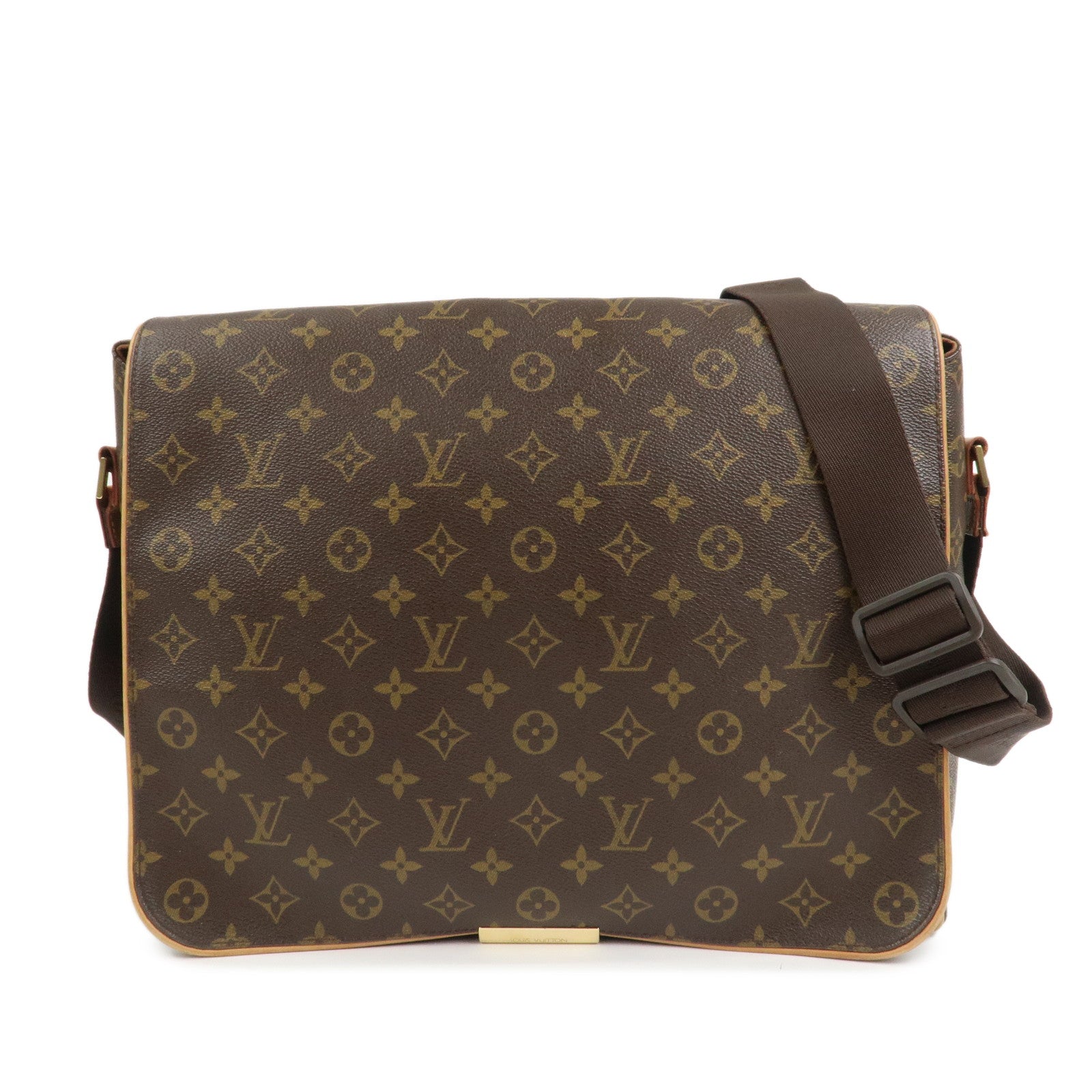 Louis Vuitton Monogram Abbesses Messenger Bag Brown M45257