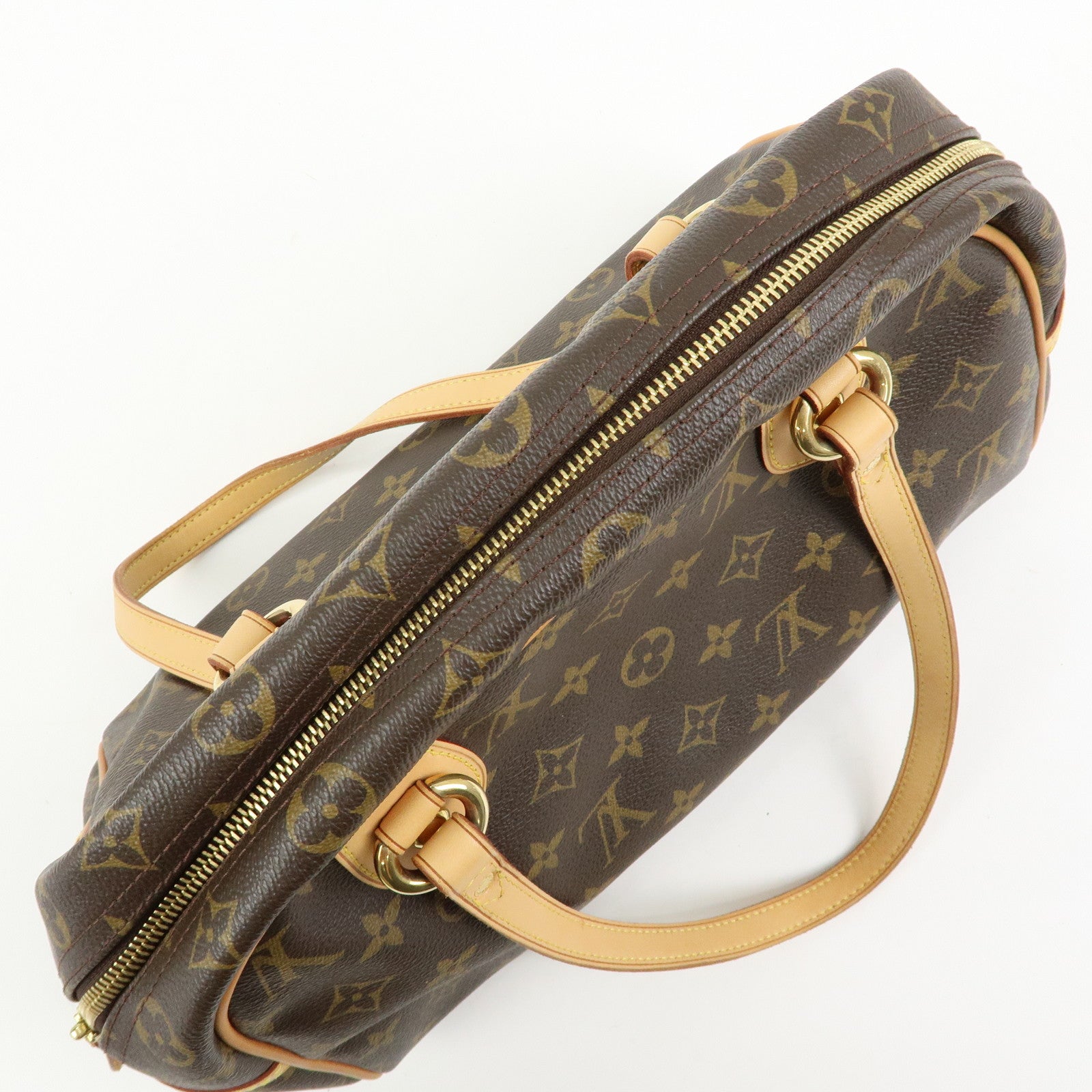 Louis Vuitton Monogram Montorgueil PM Shoulder Bag Brown M95565