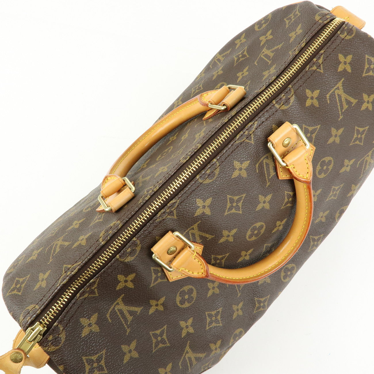 Louis Vuitton Monogram Speedy 35 Boston Bag Hand Bag M41524