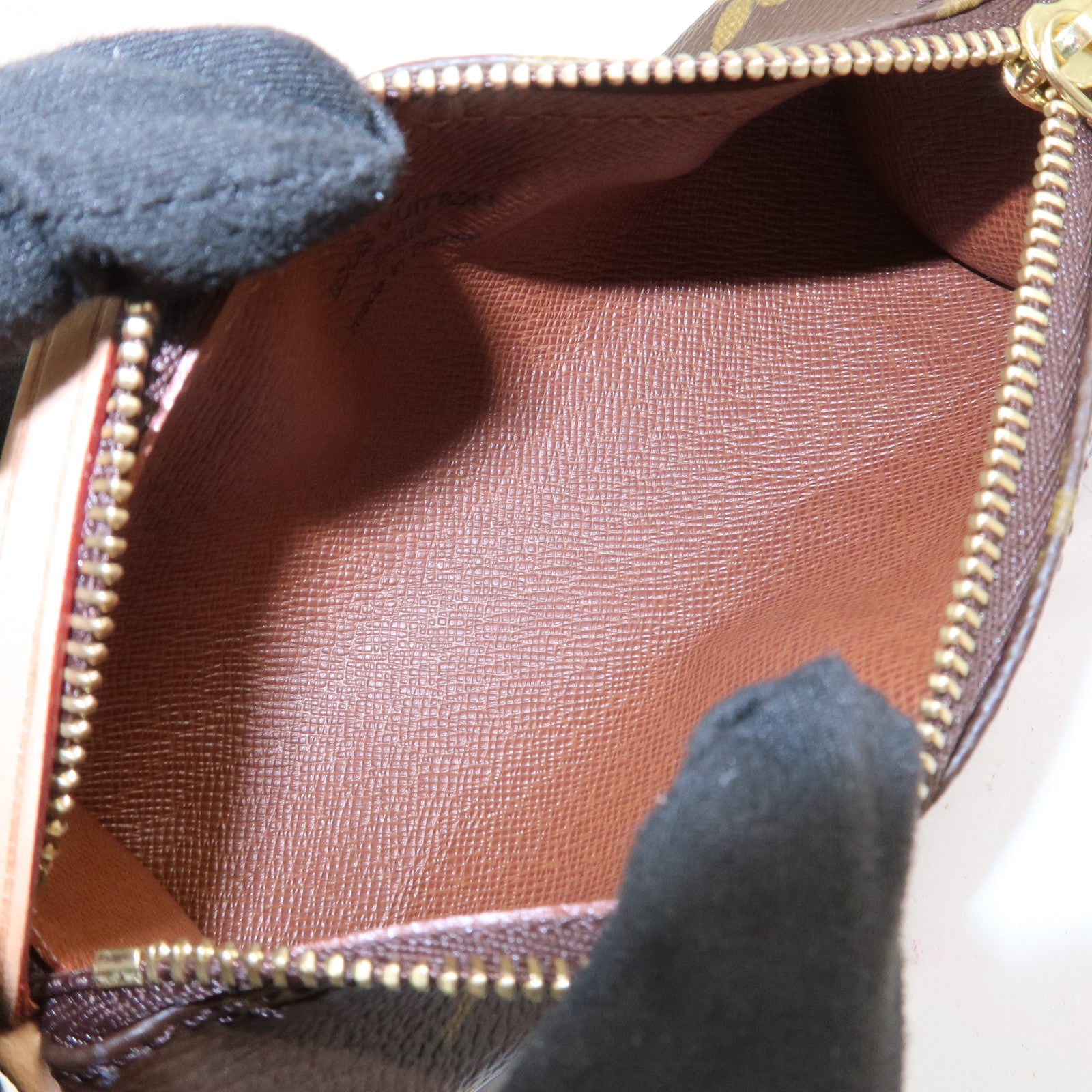 Louis Vuitton Monogram Mini Pouch for Papillon Bag Brown