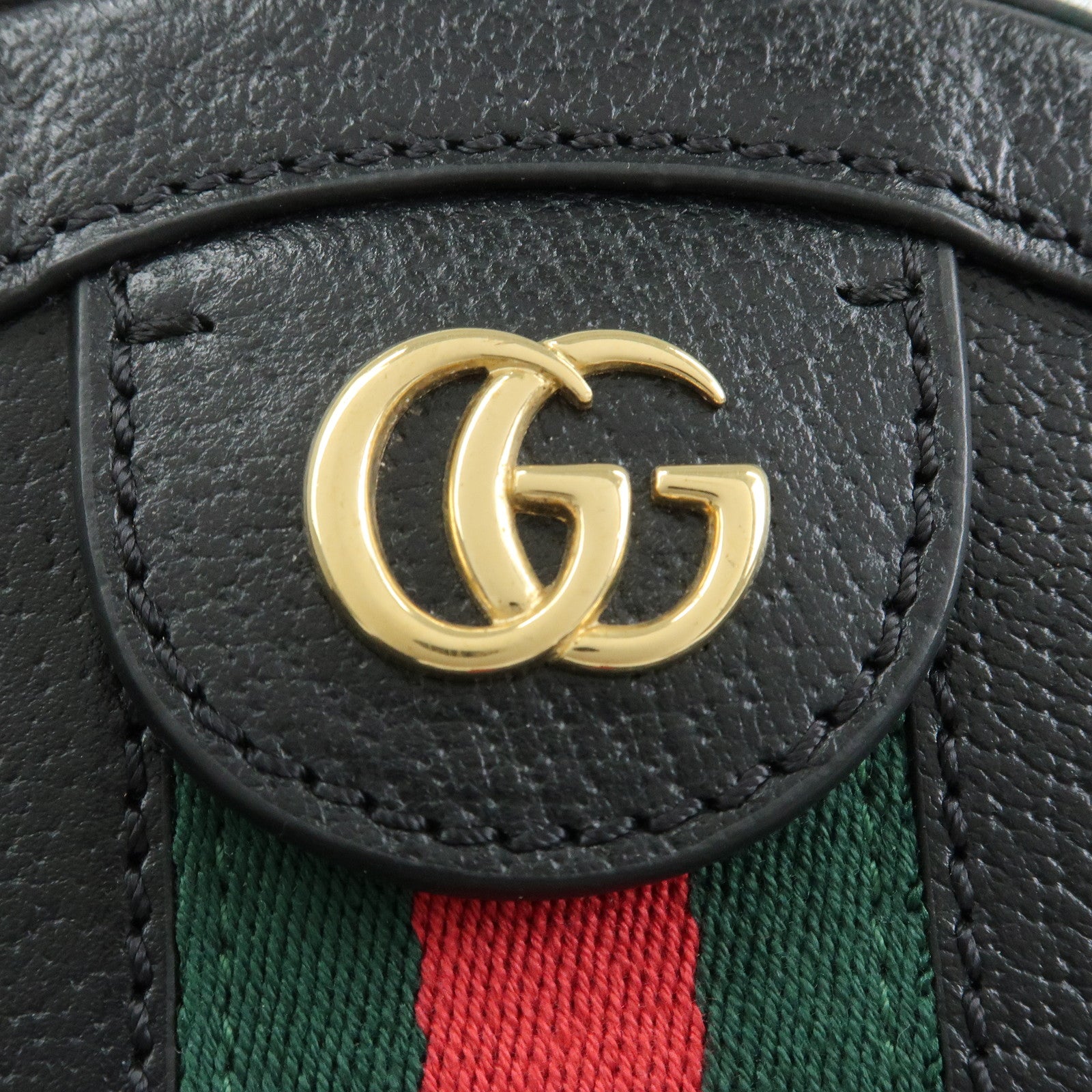 GUCCI Ophidia Sherry Mini Round Chain Shoulder Crossbody Bag 550618