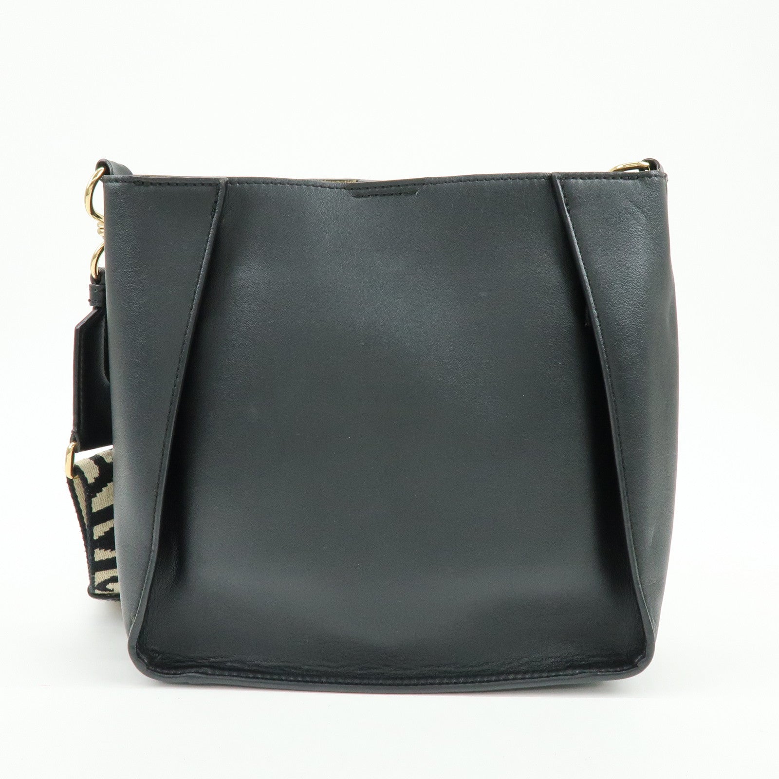 STELLA MCCARTNEY Alter Nappa Shoulder Bag Crossbody Bag Black