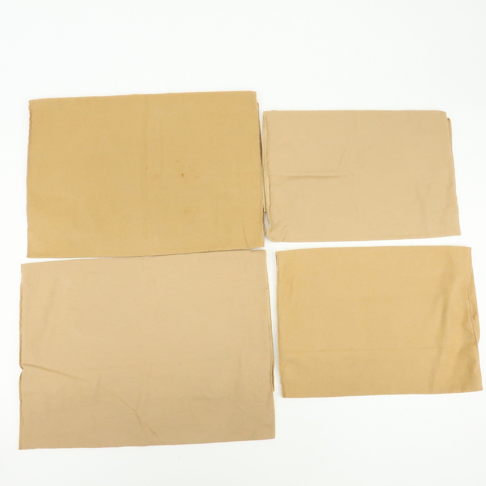 Louis Vuitton Set of 17 Dust Bag Storage Bag Flap Style Beige Brown
