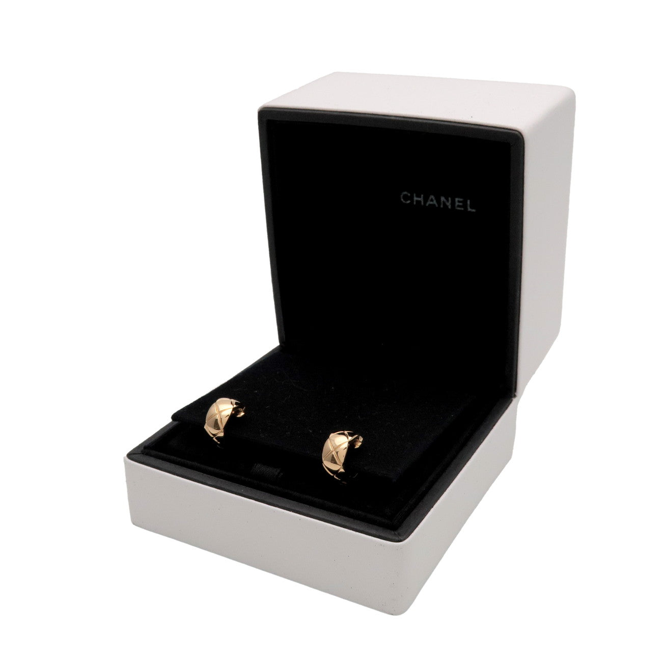 CHANEL COCO Crush Earrings K18 750YG Yellow Gold J11134