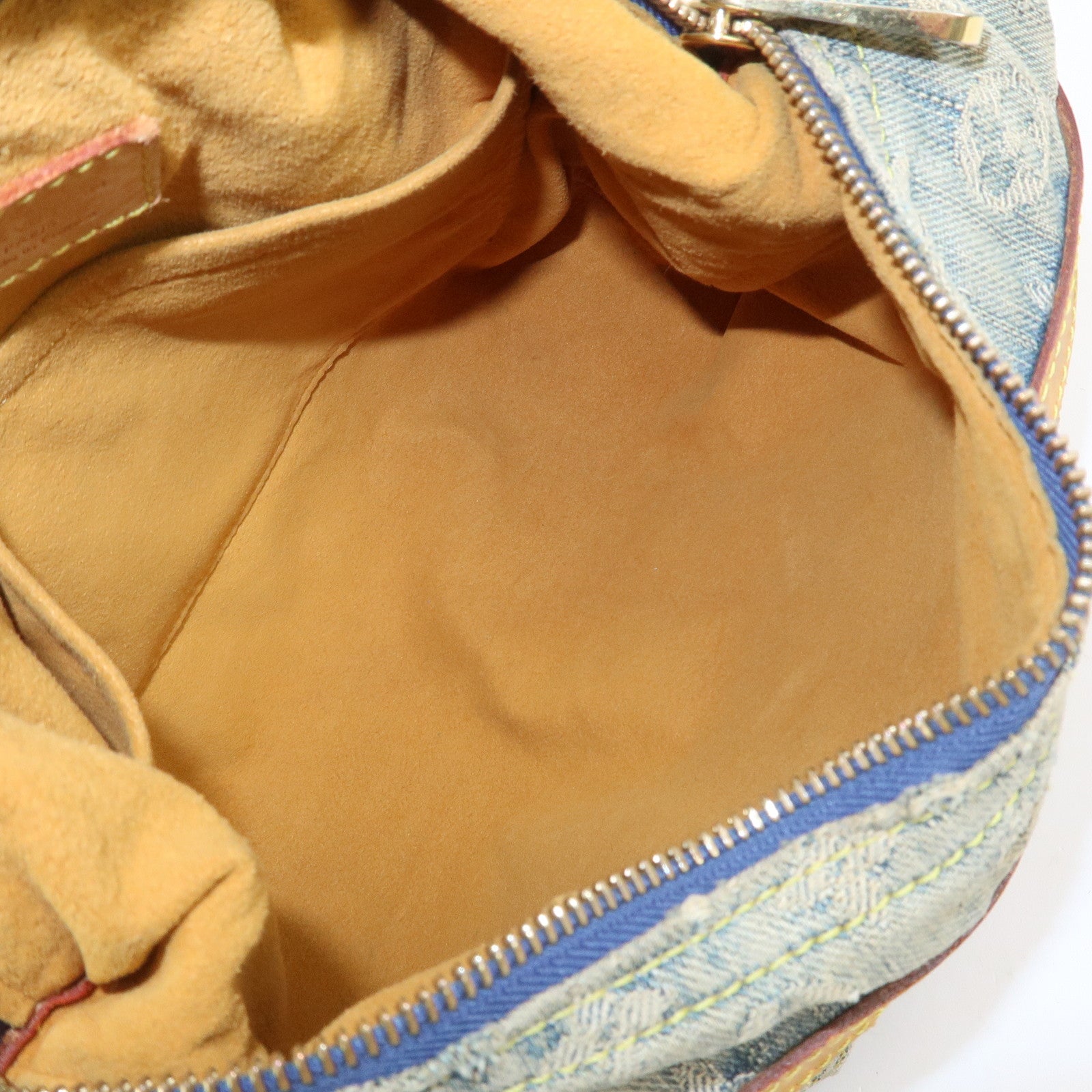 Louis Vuitton Monogram Denim Baggy PM 2Way Bag Shoulder Bag M95049