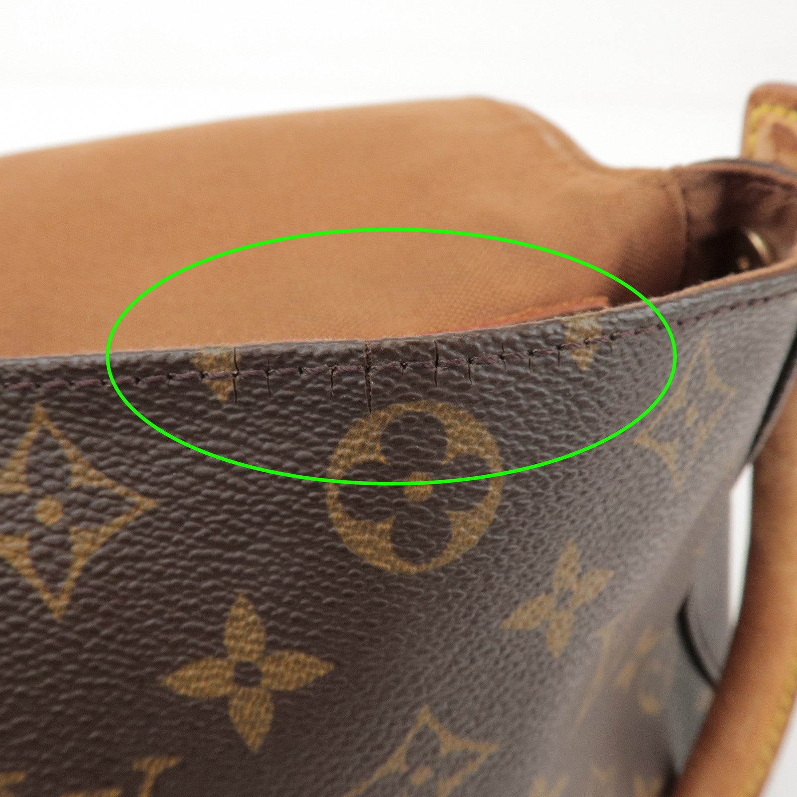 Louis Vuitton Monogram Mini Looping Shoulder Bag Brown M51147