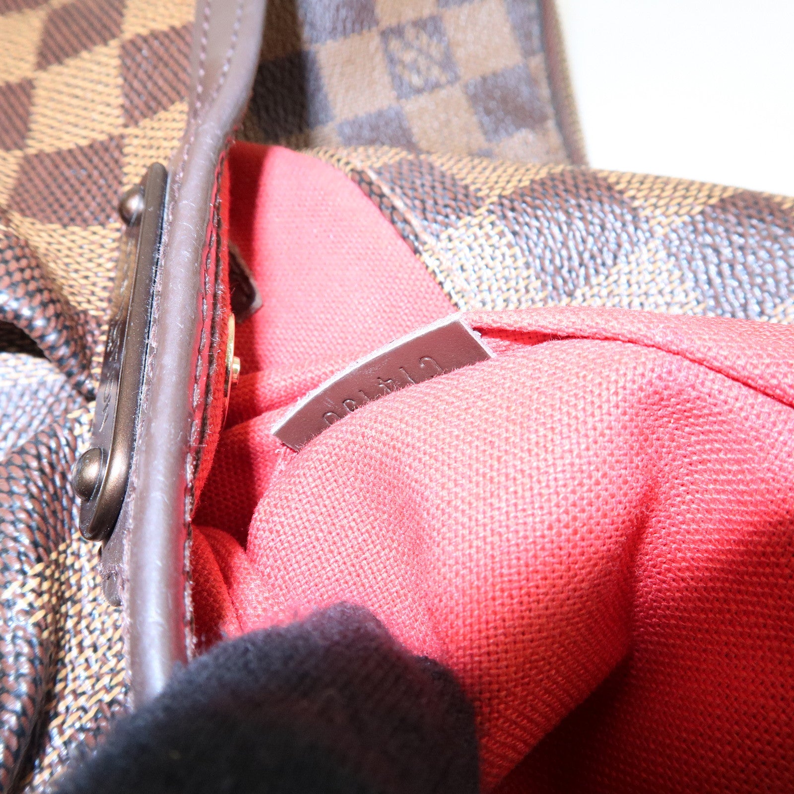 Louis Vuitton Damier Bloomsbury PM Shoulder Bag Brown N42251