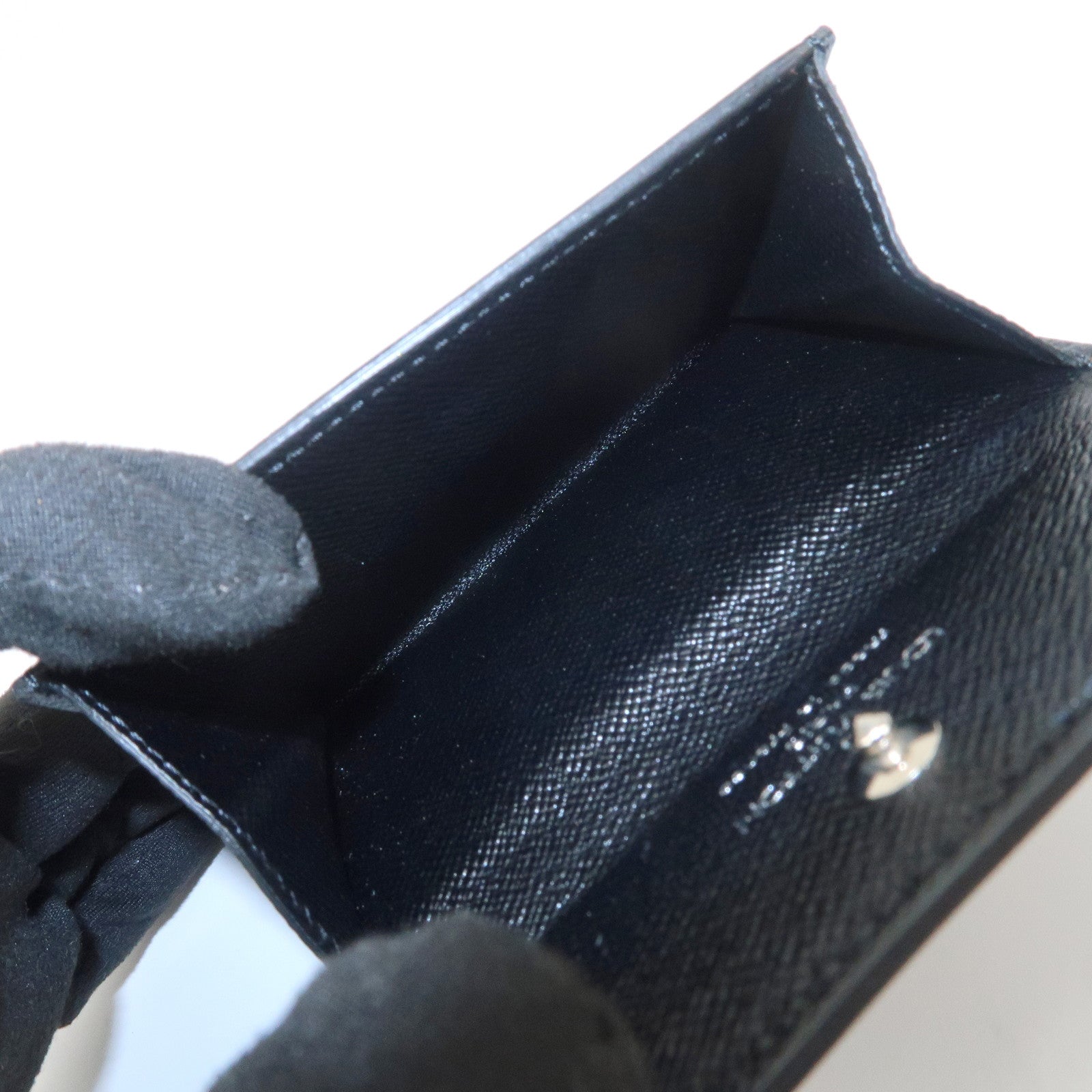 Louis Vuitton Epi Leather Ludlow Coin Case Card Case Noir M63302