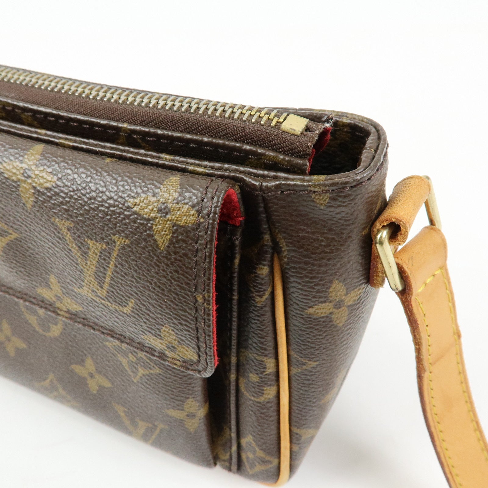Louis Vuitton Monogram Viva Cite PM Shoulder Bag Brown M51165