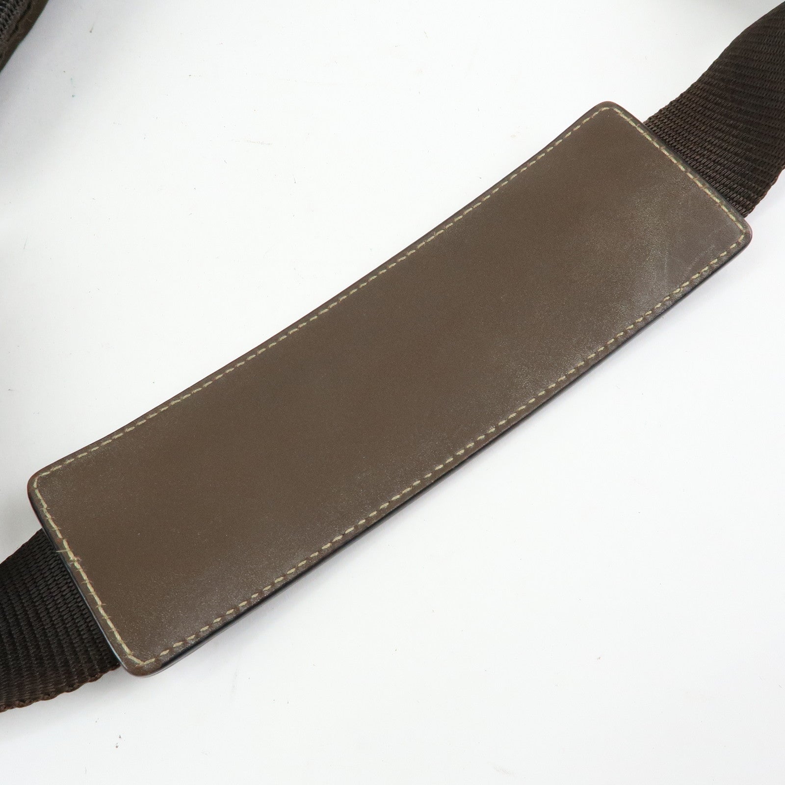 PRADA Tessuto Triangle Logo Shoulder Bag Crossbody Bag TST Khaki