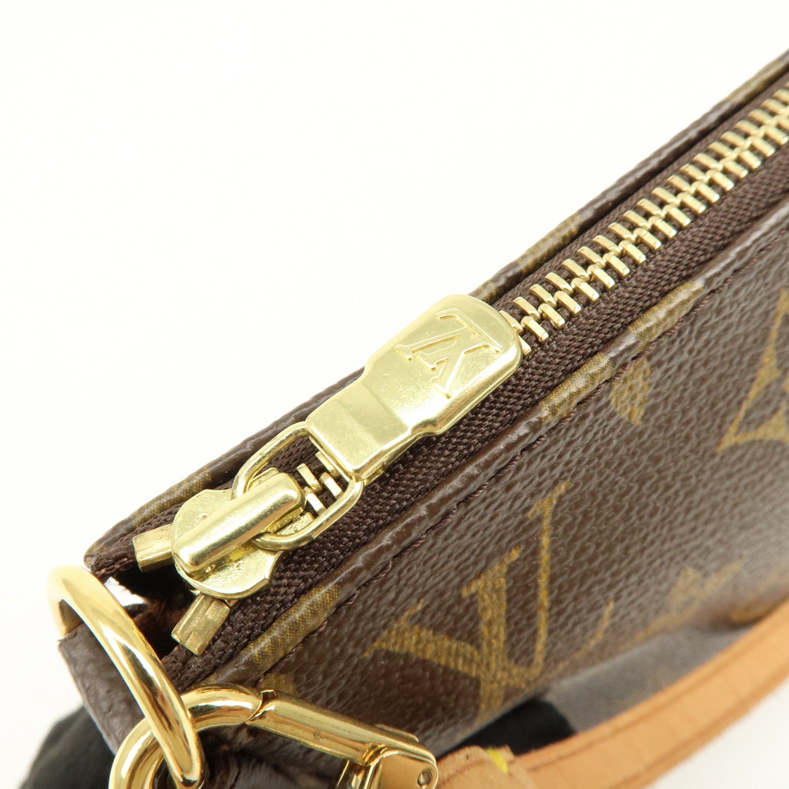 Louis Vuitton Monogram Pochette Accessoires Pouch Hand Bag M51980