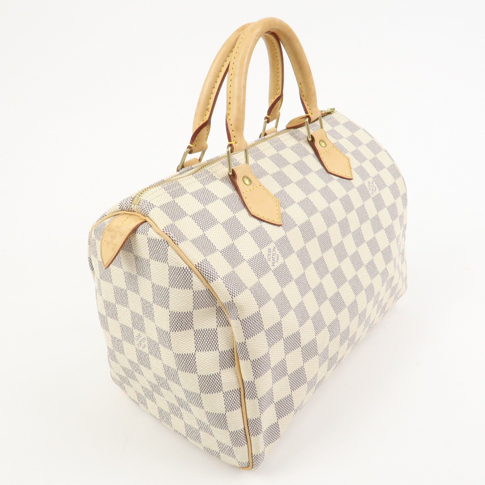 Louis Vuitton Damier Azur Speedy 30 Boston Bag Hand Bag N41533
