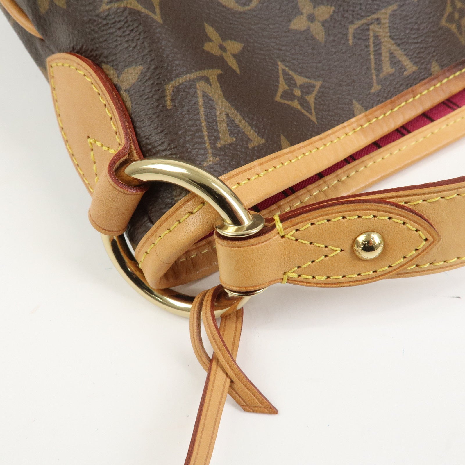 Louis Vuitton Monogram Delightful PM Shoulder Bag Brown M50155