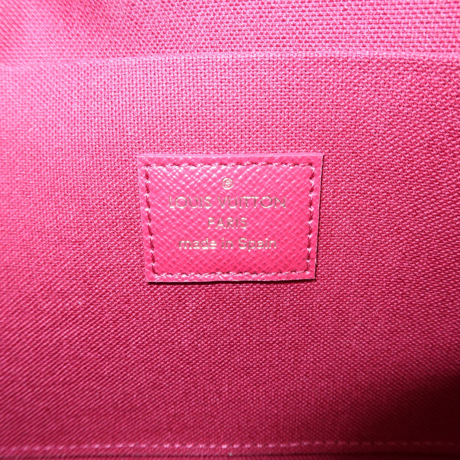 Louis Vuitton Monogram Pochette Felicie Shoulder Bag Brown M61276
