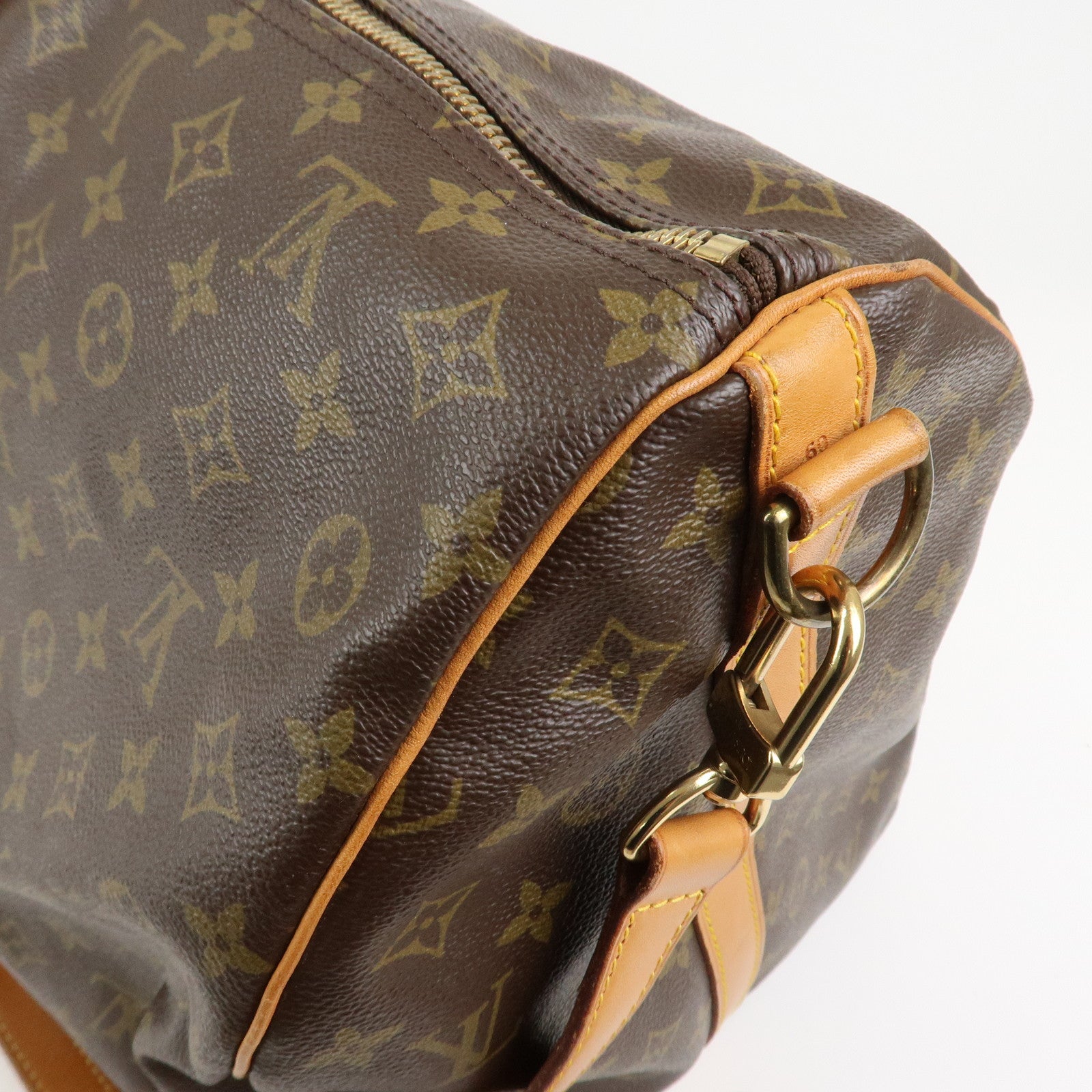 Louis Vuitton Monogram Keep All Bandouliere 60 Boston Bag M41412