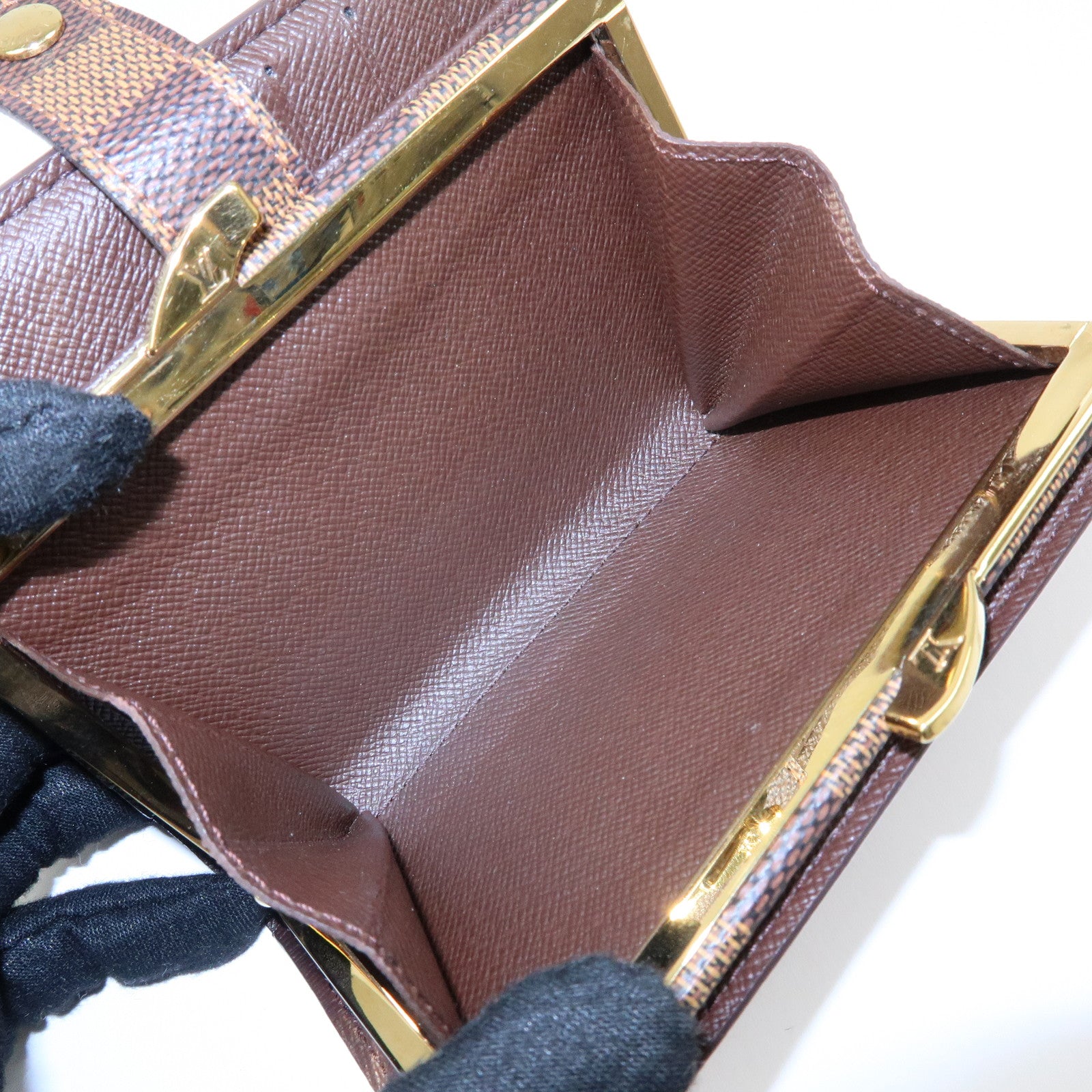 Louis Vuitton Damier Porte Monnaie Billets Viennois Wallet M61664