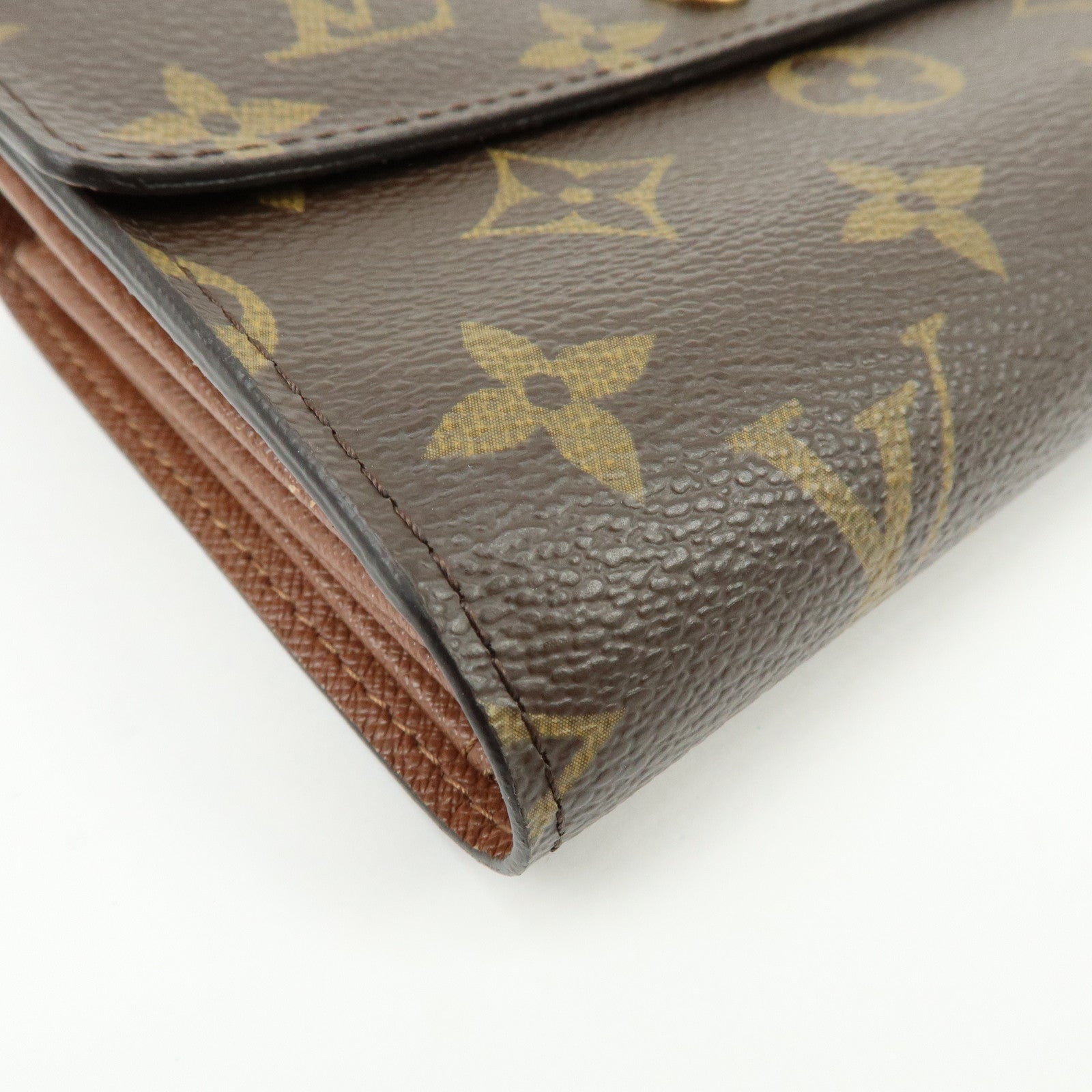Louis Vuitton Monogram Portefeuille Alexandra Wallet Brown M60047