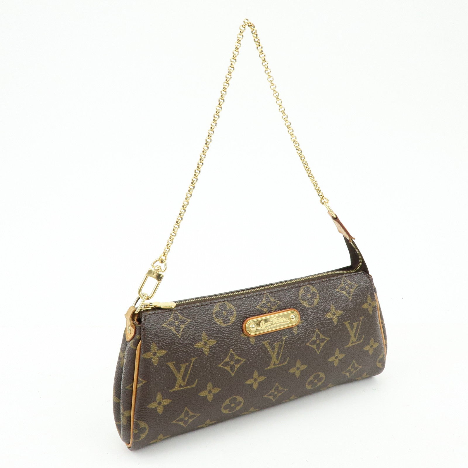 Louis Vuitton Monogram Eva 2Way Chain Shoulder Bag Brown M95567