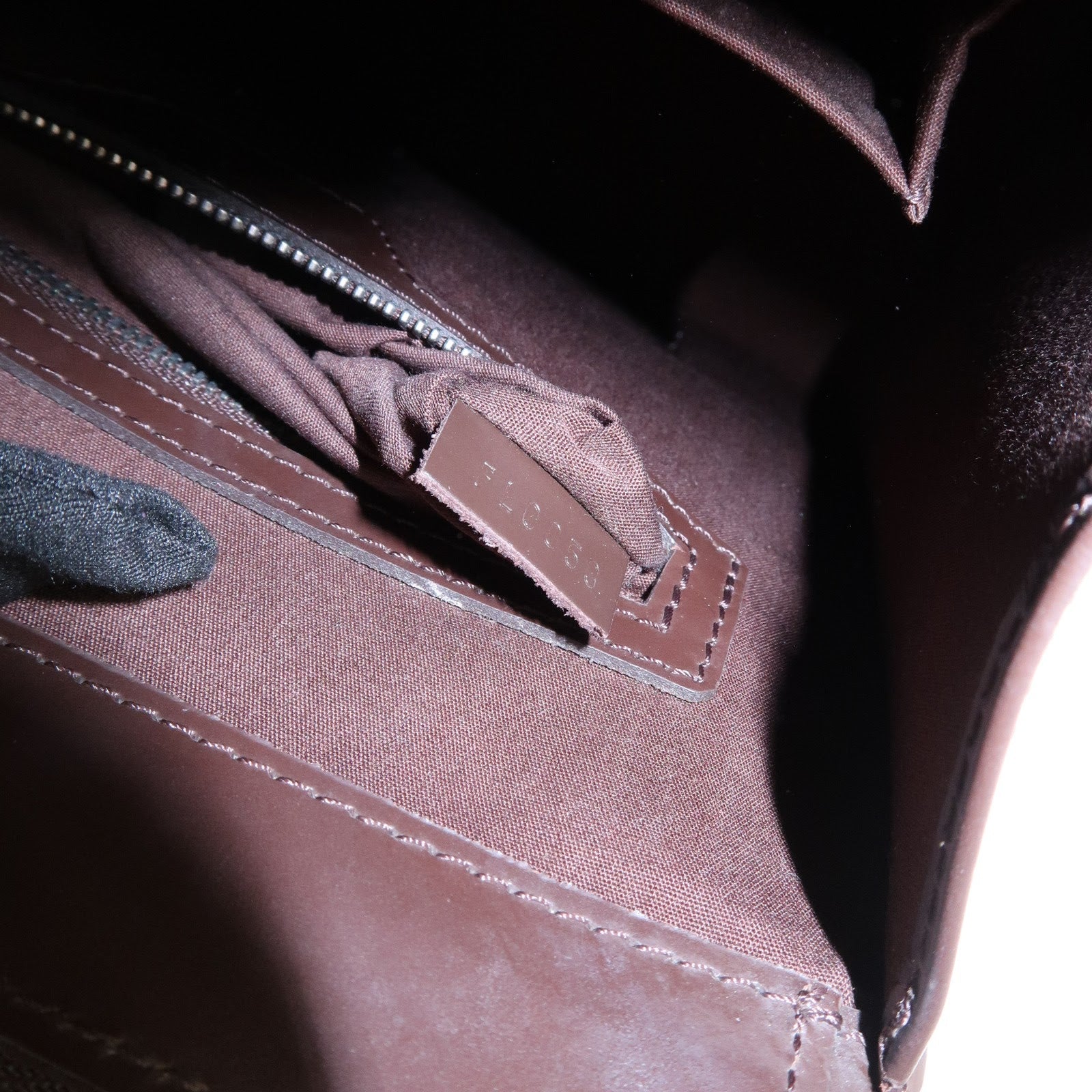 Louis Vuitton Epi Leather Figari PM Hand Bag Mocha M5201D