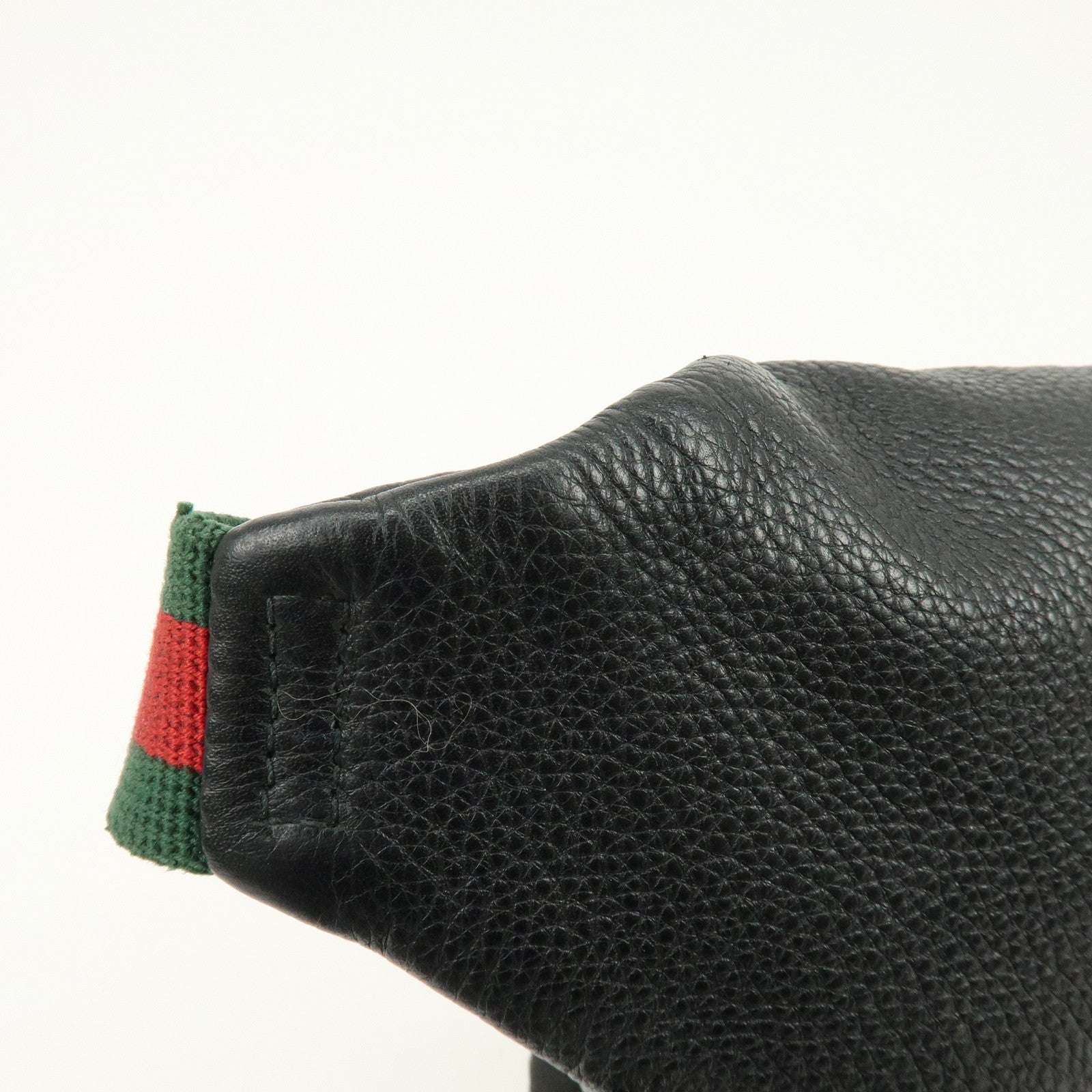 GUCCI Sherry Interlocking G Leather Canvas Waist Body Bag 530412