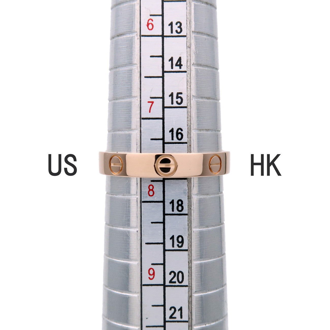 Cartier Mini Love Ring #56 K18PG 750PG Rose Gold US7.5 EU56 HK17