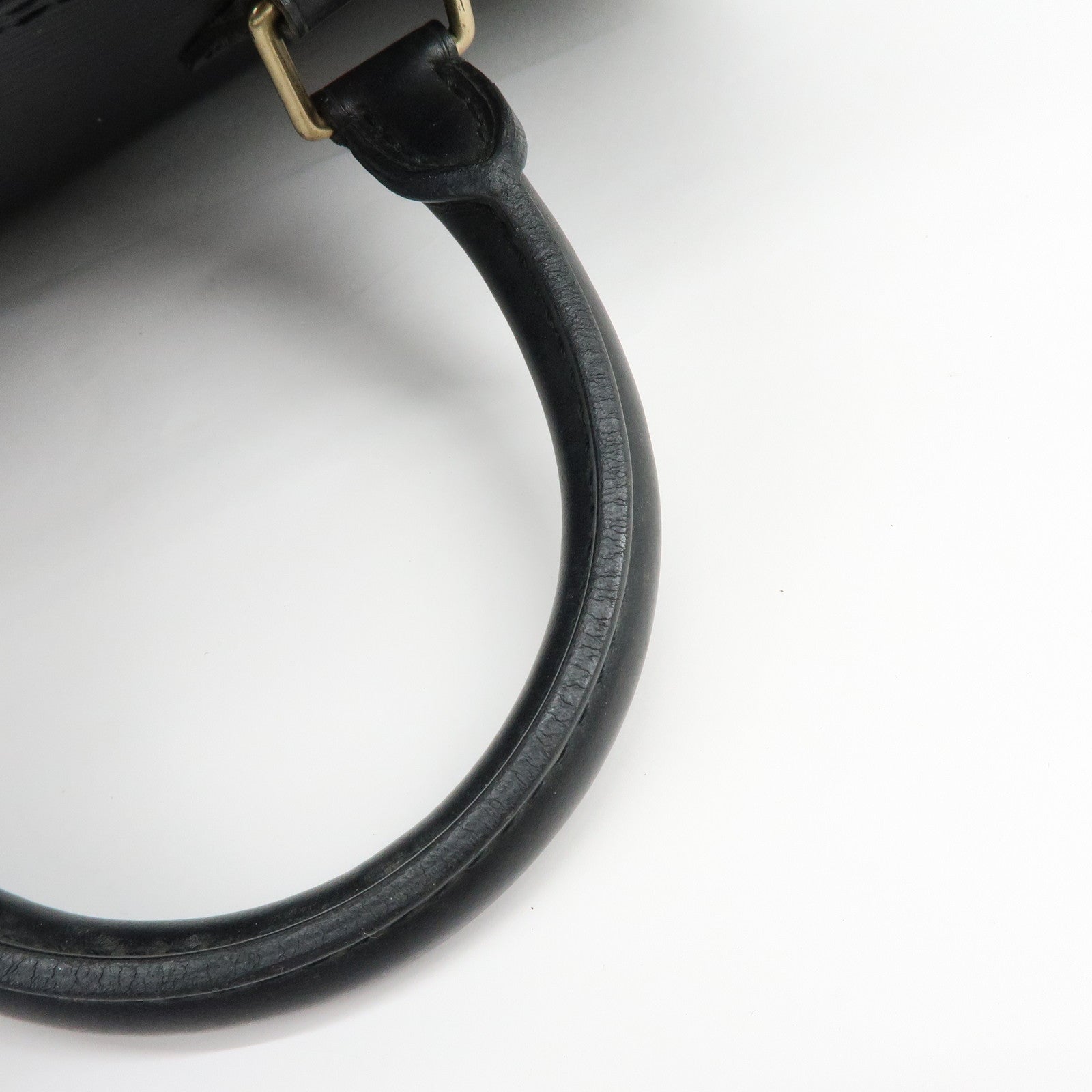 Louis Vuitton Epi Speedy 25 Leather Hand Bag Boston Bag Noir M59032