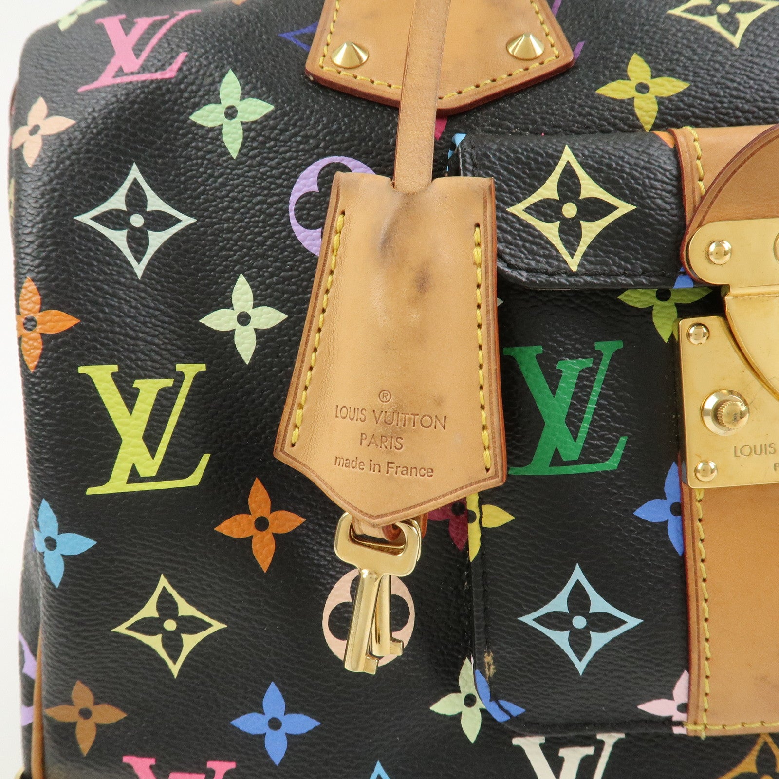 Louis Vuitton Monogram Multicolor Speedy 30 Hand Bag M92642