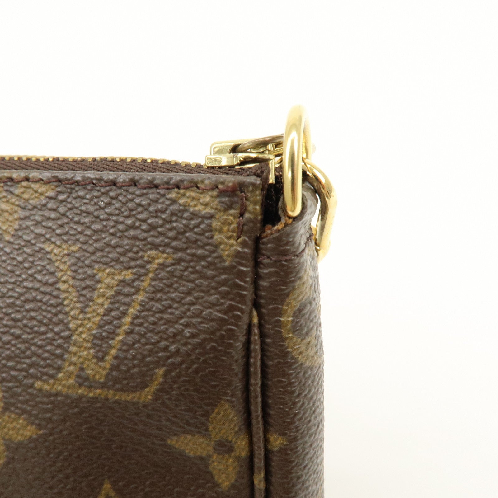 Louis Vuitton Monogram Pochette Accessoires Pouch Hand Bag M51980