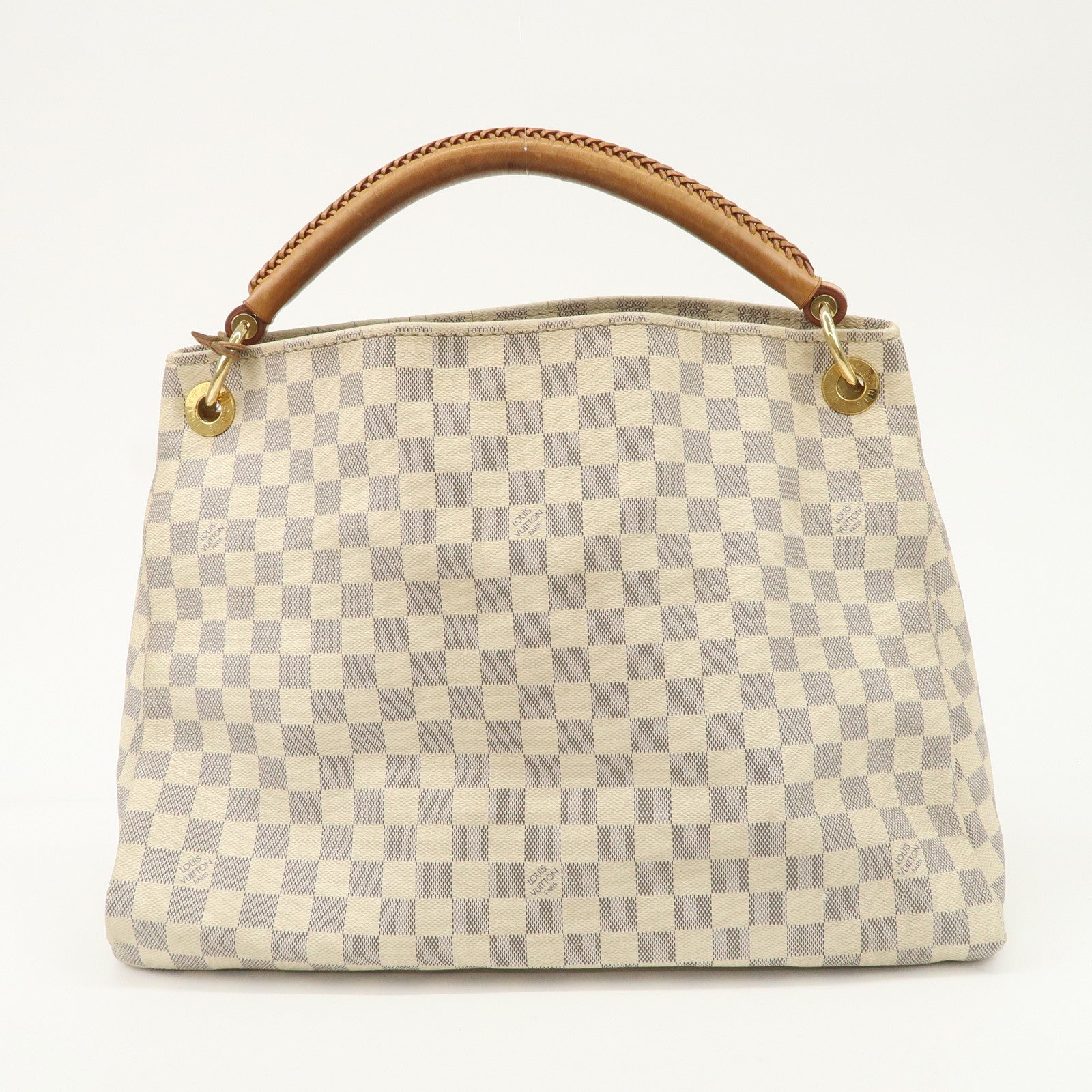 Louis Vuitton Damier Azur Canvas Artsy MM Shoulder Bag N41174 Used