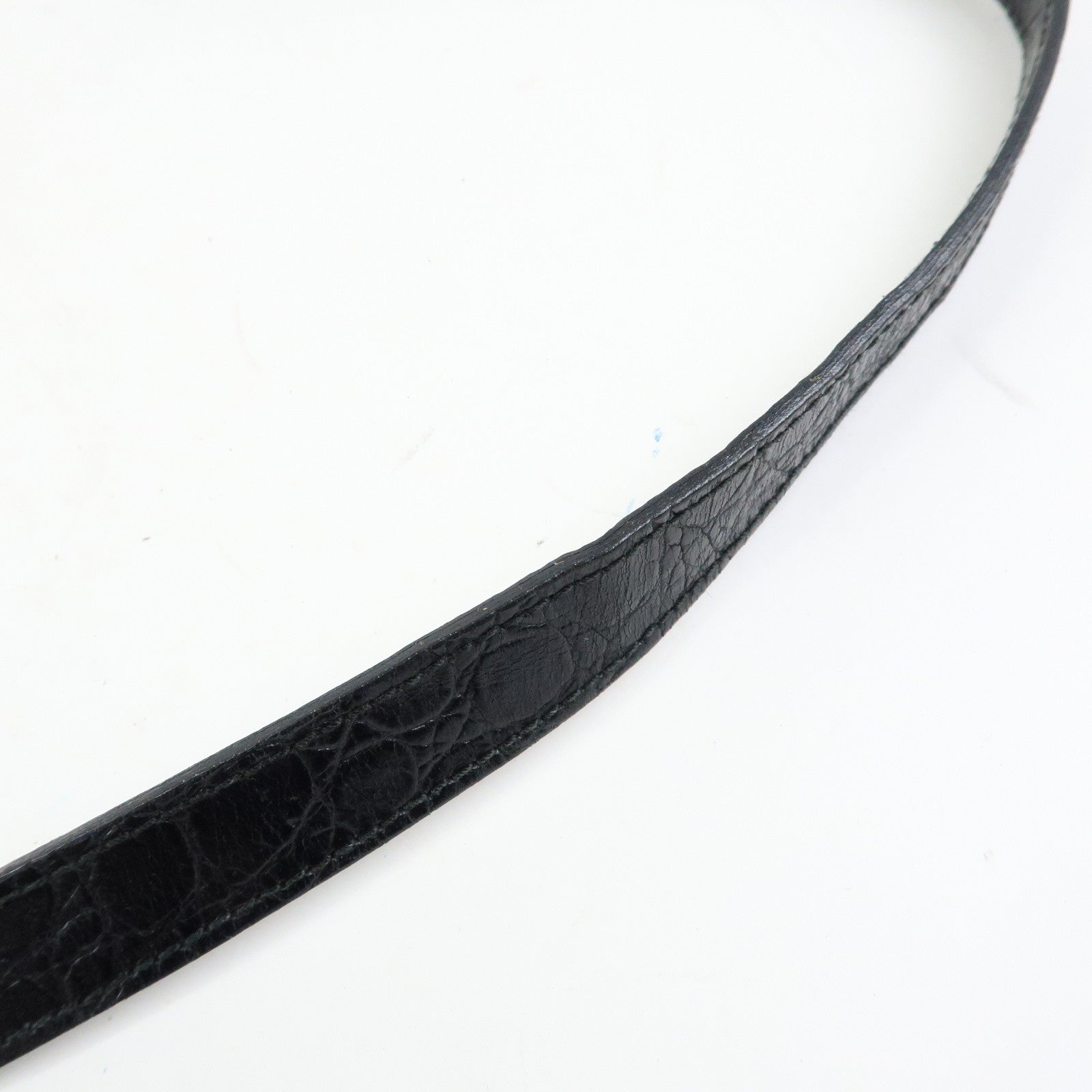 Ferragamo Vara Embossed Leather Shoulder Bag Crossbody Bag Black