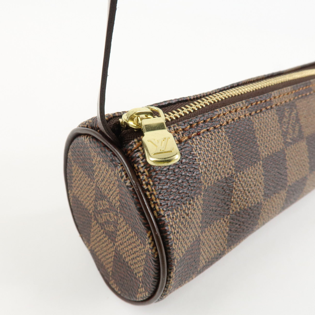 Louis Vuitton Damier Mini Pouch for Papillon Bag Damier Ebene Used