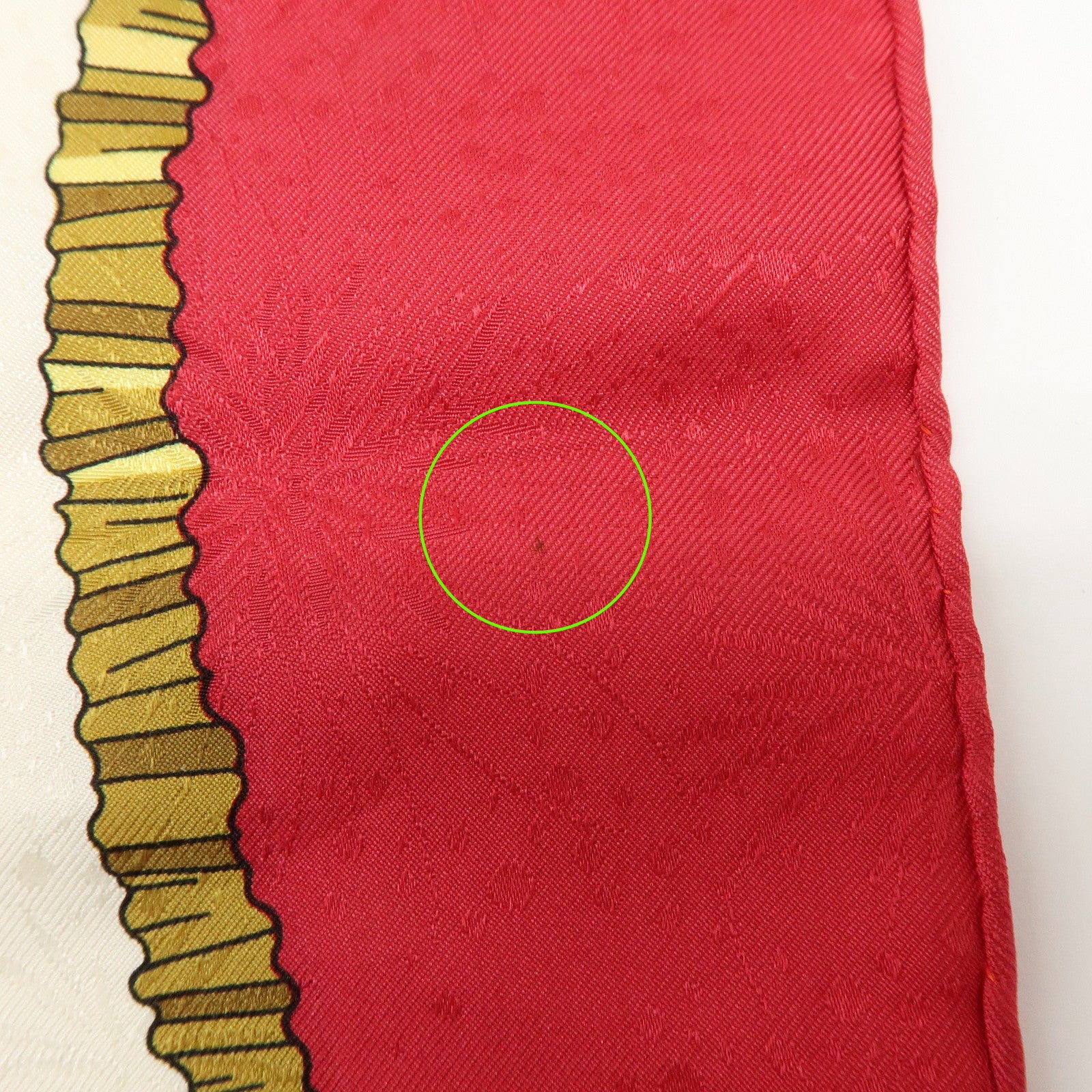 HERMES Carre 90 Set of 2 Silk 100% Scarf Brown Red