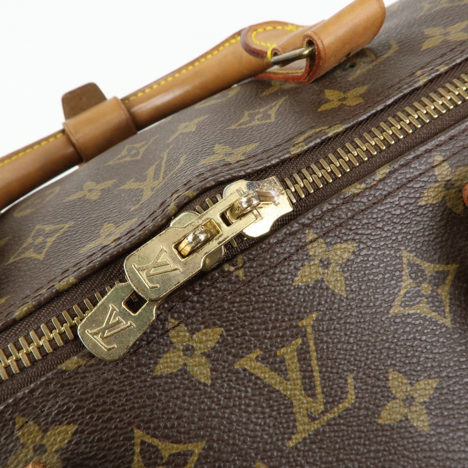 Louis Vuitton Monogram Keep All 60 Boston Bag Brown M41422