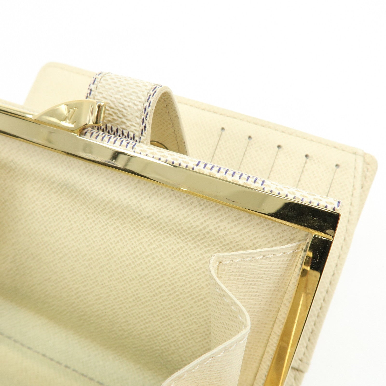 Louis Vuitton Damier Azur Portefeuille Viennois Wallet N61676