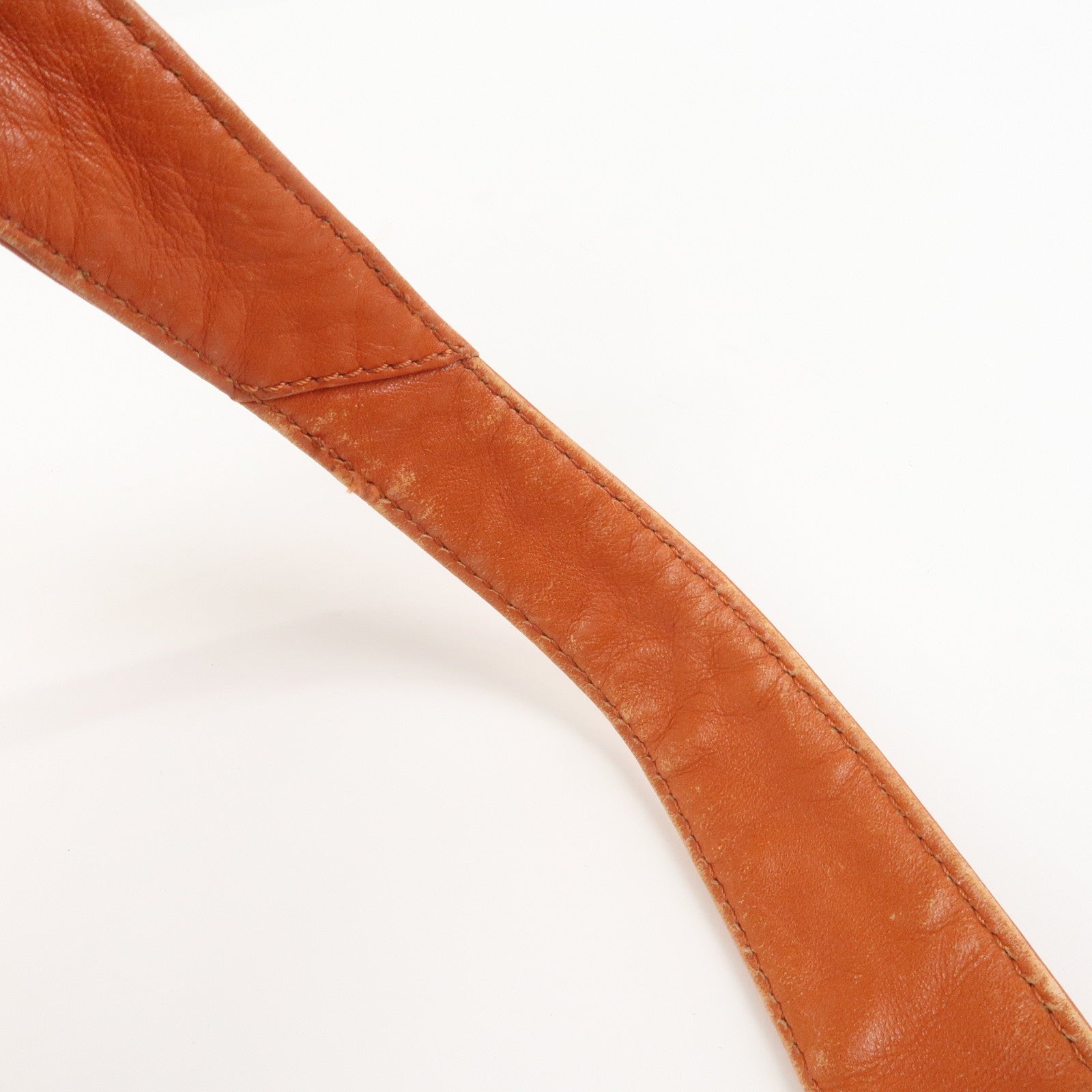 CHANEL COCO Mark Calf Leather Shoulder Bag Hand Bag Brown