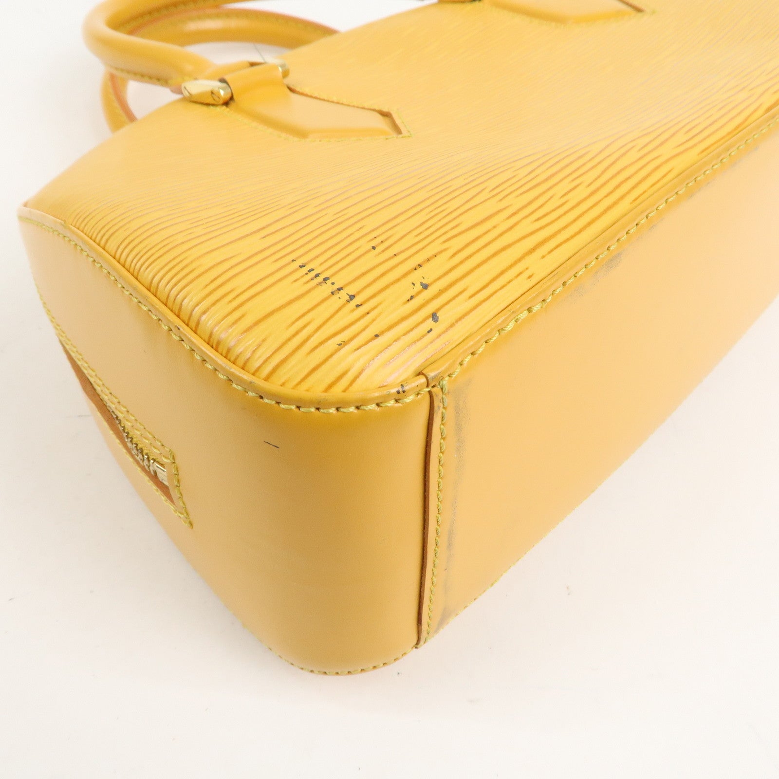 Louis Vuitton Epi Jasmine Hand Bag Tassilli Yellow M52089