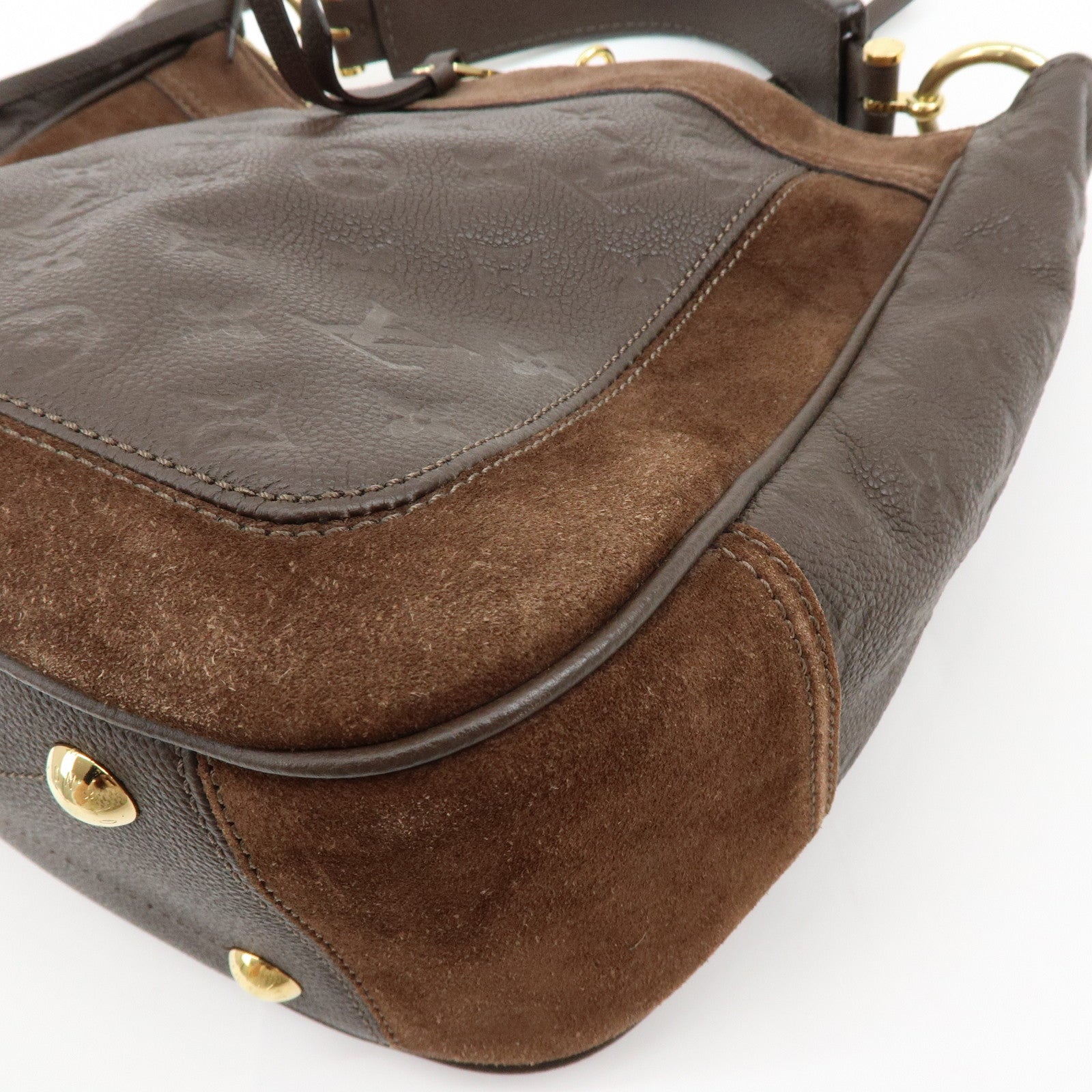 Louis Vuitton Monogram Empreinte Audacieuse PM Hand Bag M94175
