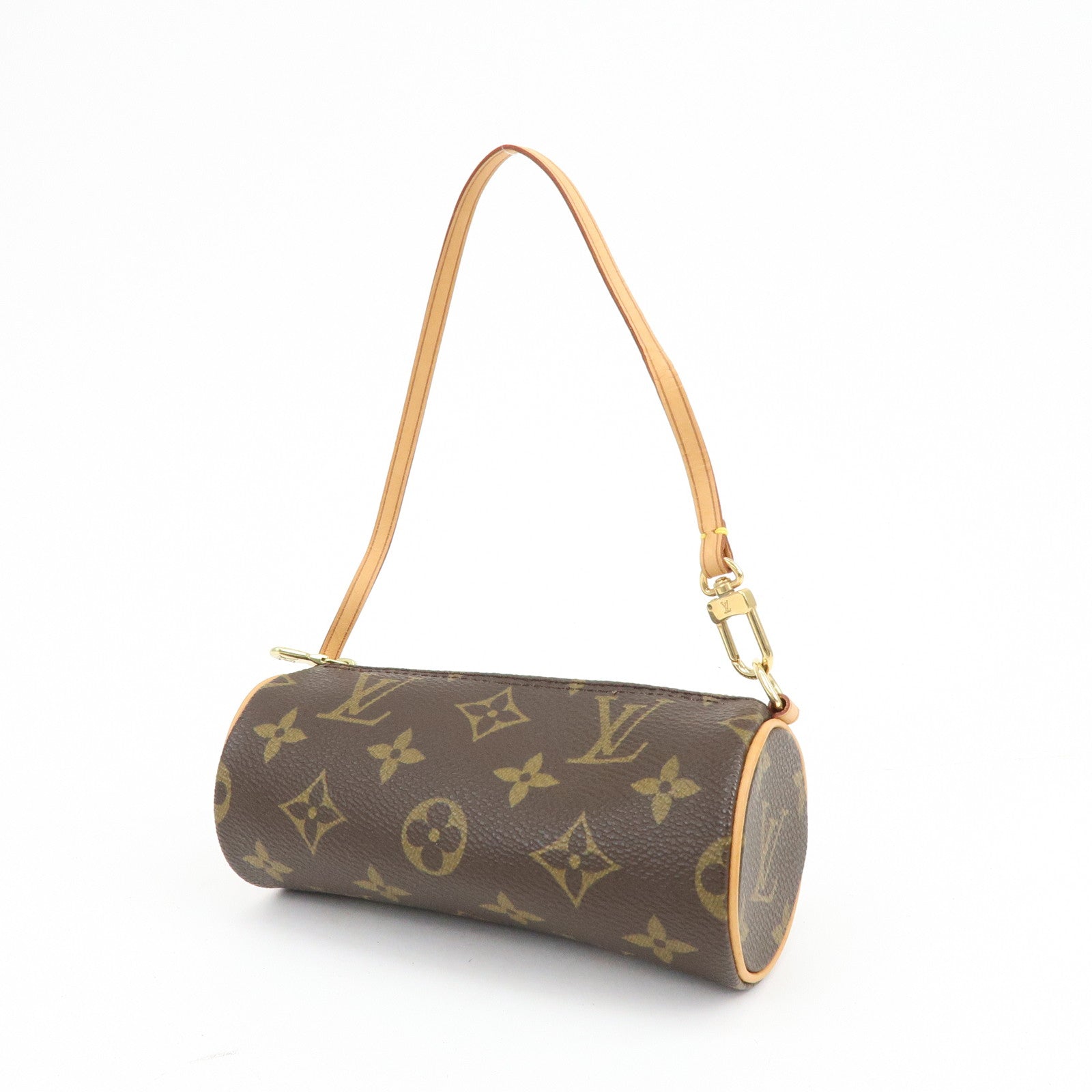 Louis Vuitton Monogram Canvas Mini Pouch for Papillon Bag Brown