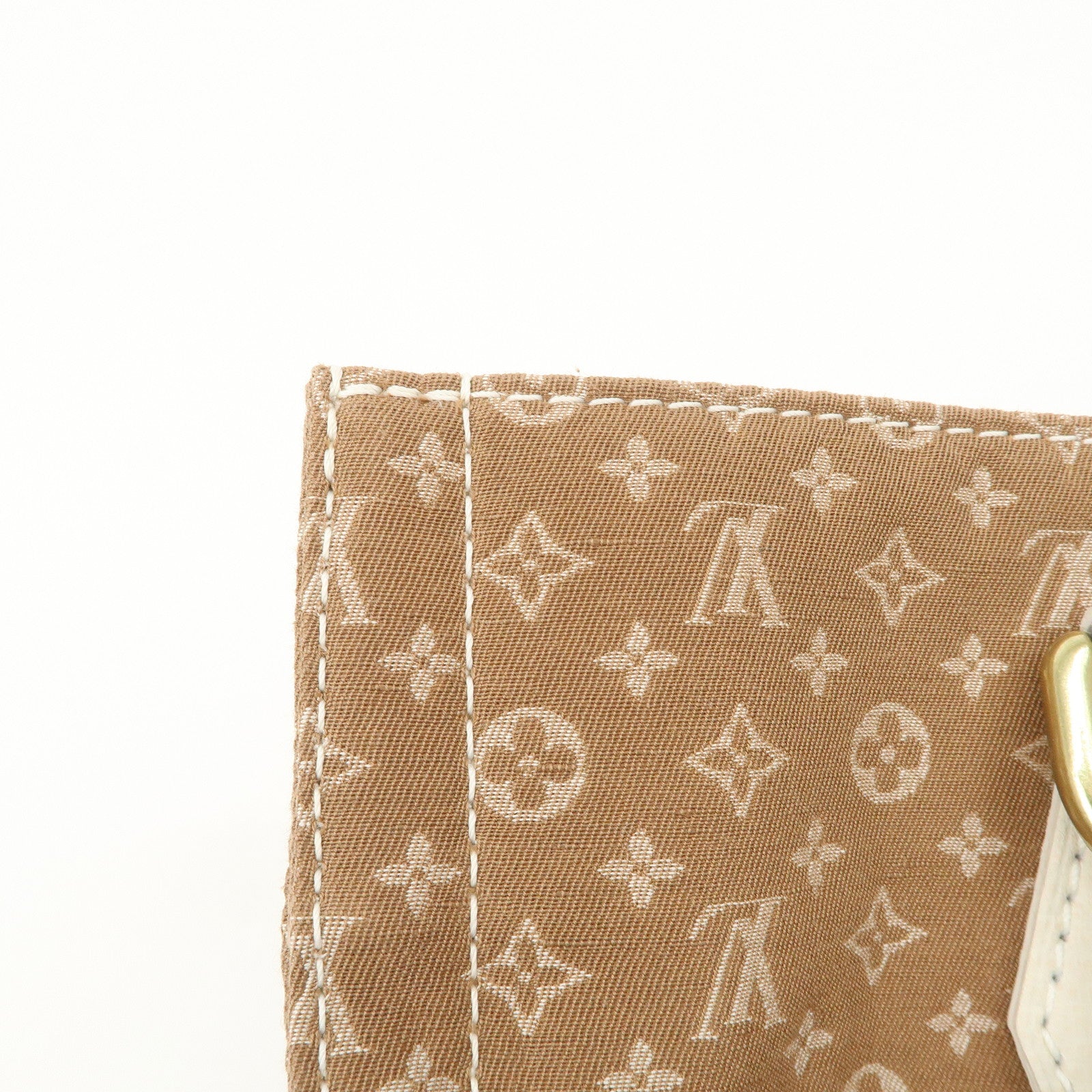 Louis Vuitton Monogram Mini Tanger Canvas Tote Bag Camel M40022