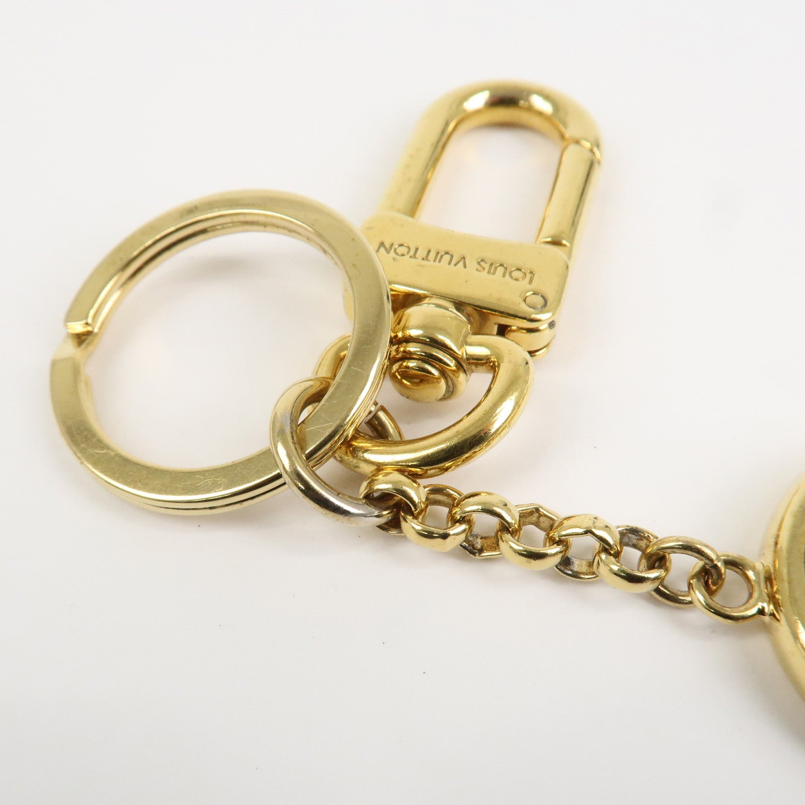 Louis Vuitton Monogram Porte Cles Into The Flower Key Chain M37356 Used