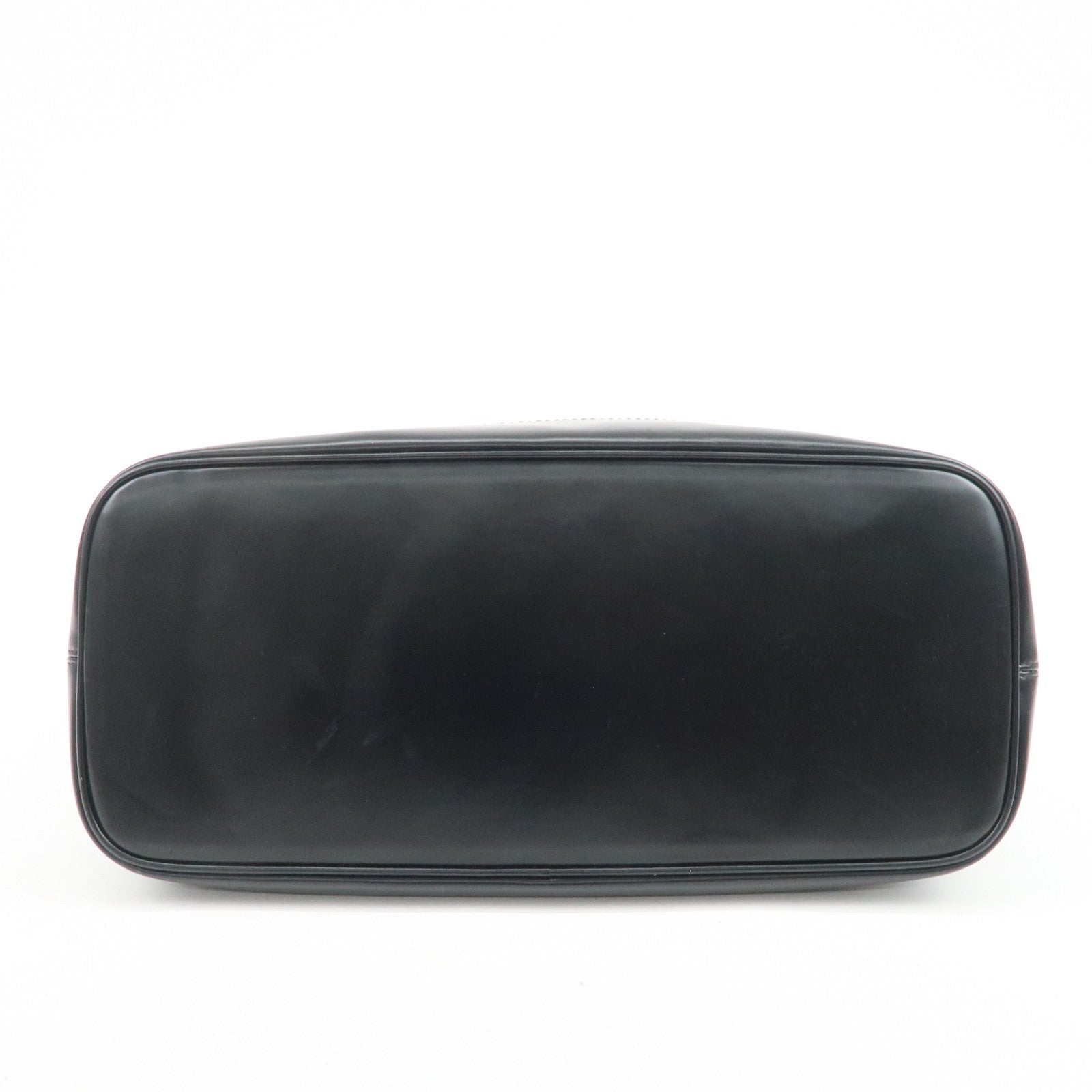 BALENCIAGA NAVY CABAS Canvas Tote Bag Shoulder Bag Black 374767