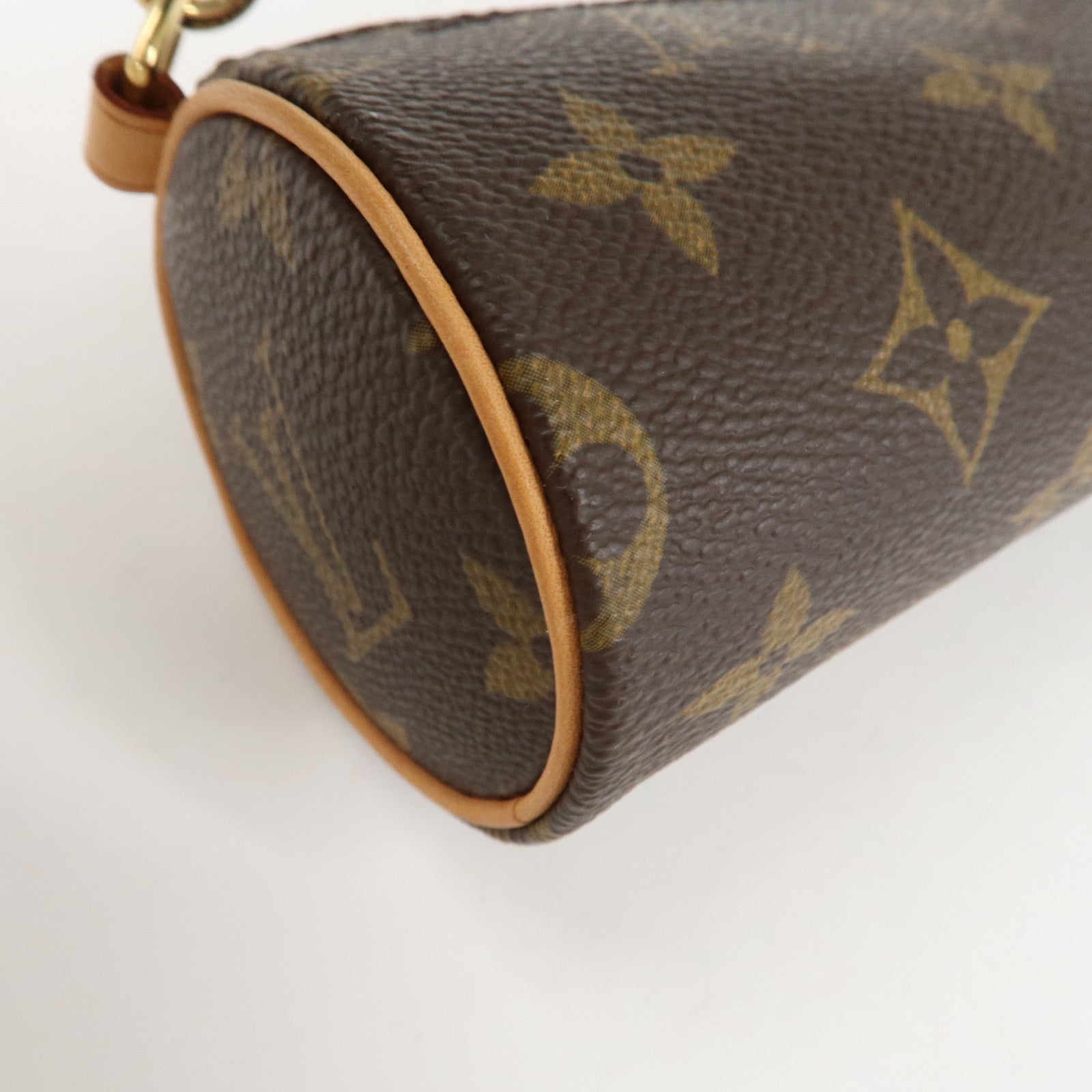 Louis Vuitton Monogram Mini Pouch for Papillon Bag New Style Brown Used