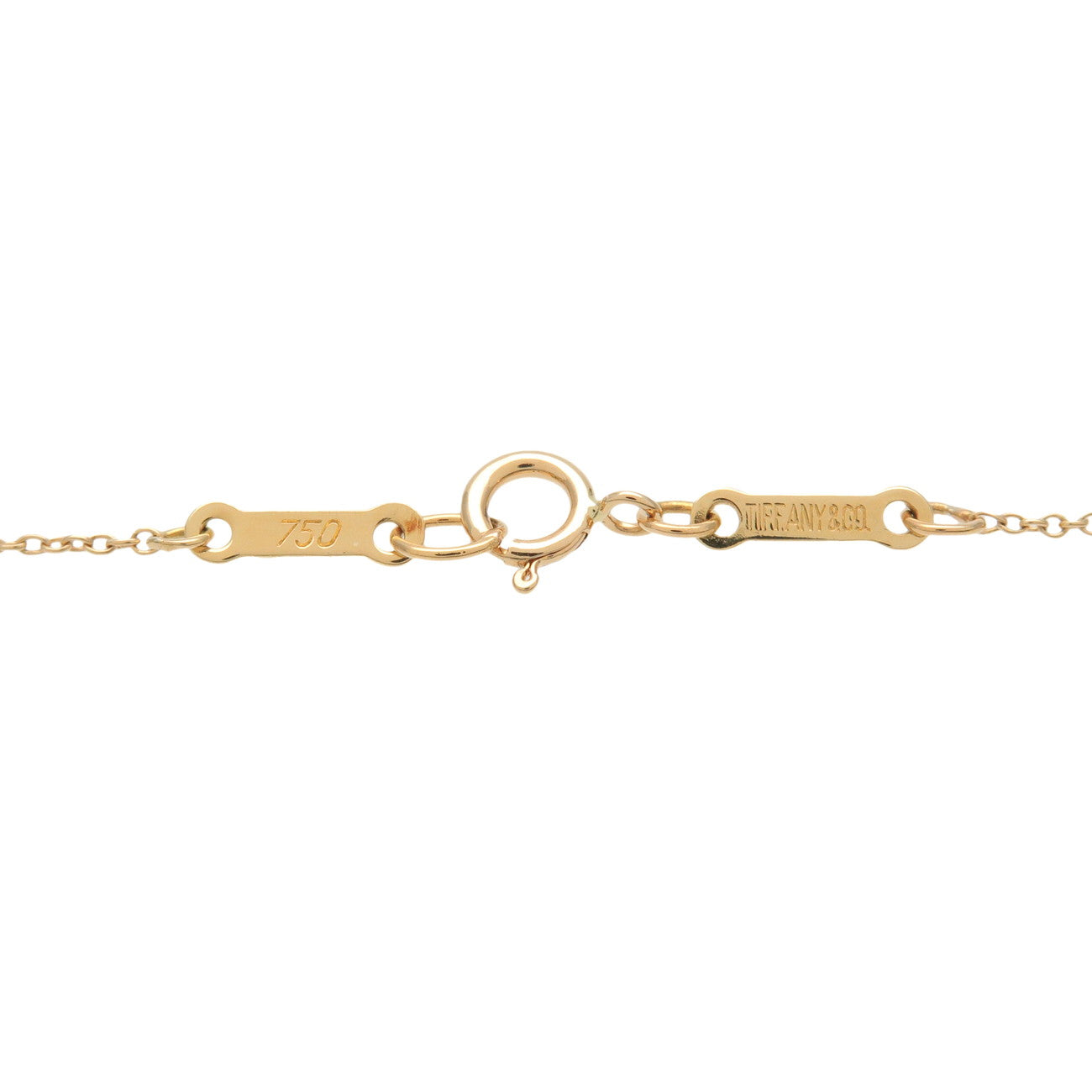 Tiffany & Co Star of Davi Pendant Necklace K18 750YG Yellow Gold