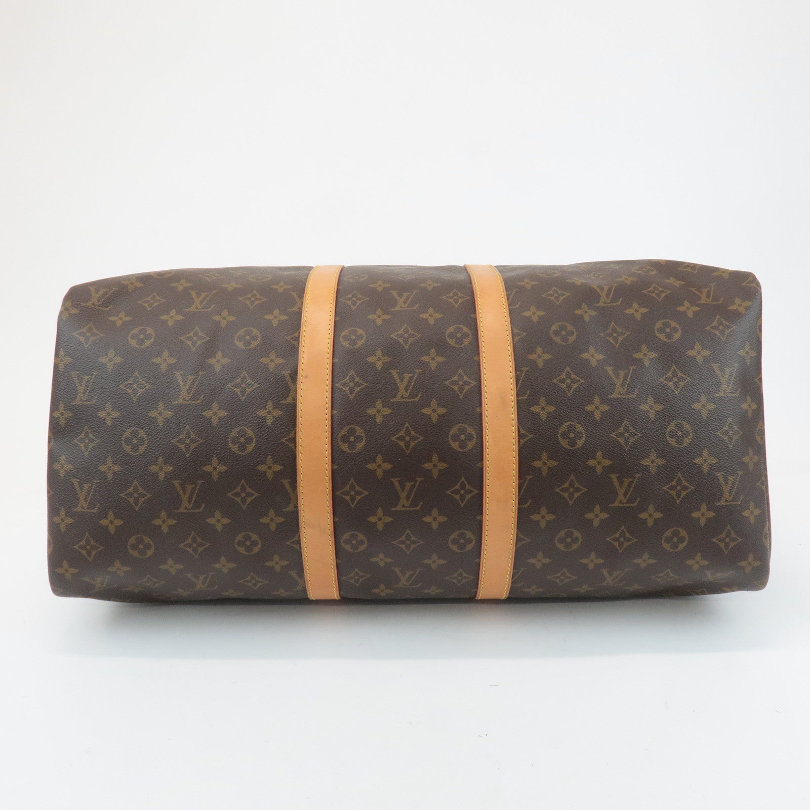 Louis Vuitton Monogram Keep All 55 Boston Bag Travel Bag M41424 Used